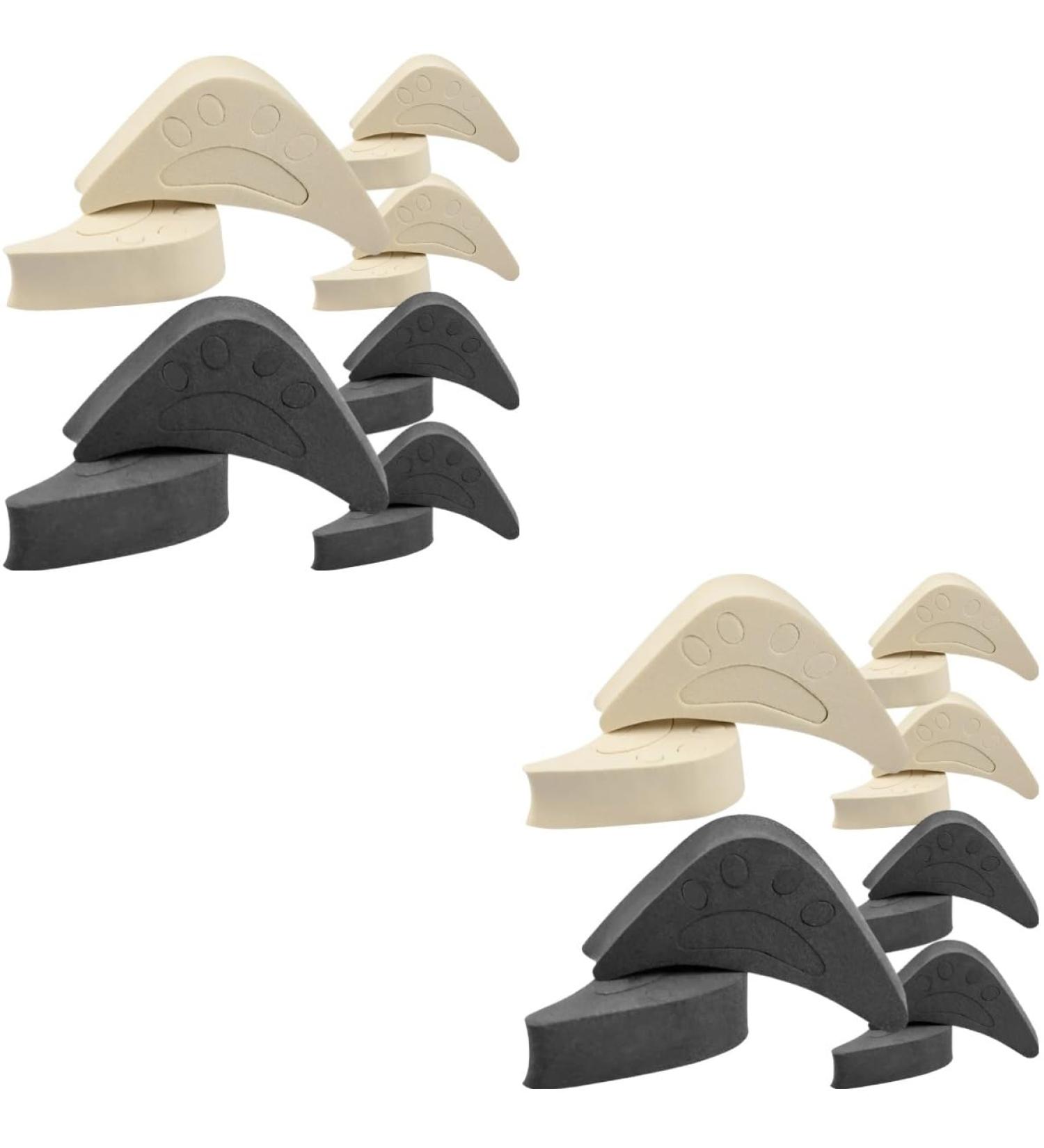 Buy Healvian 12 Pairs Toe Plug Adjustment Pads - Comfort & Fit for Shoes | EVA Material - Buy Online on GoSupps.com
