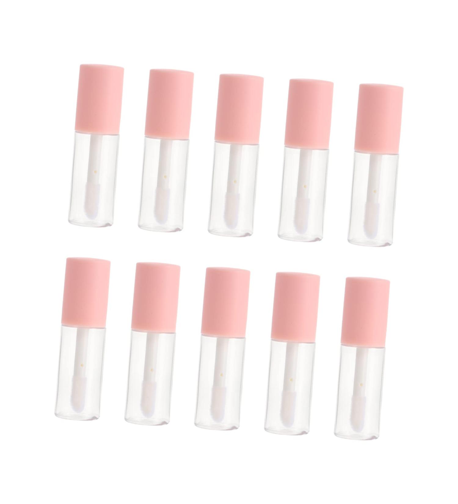  Ipetboom Ipetboom 10 Pcs Visible DIY Lip-blaze Lip Color Tubes Women Lip Honey Empty Tubes - Buy Online on GoSupps.com