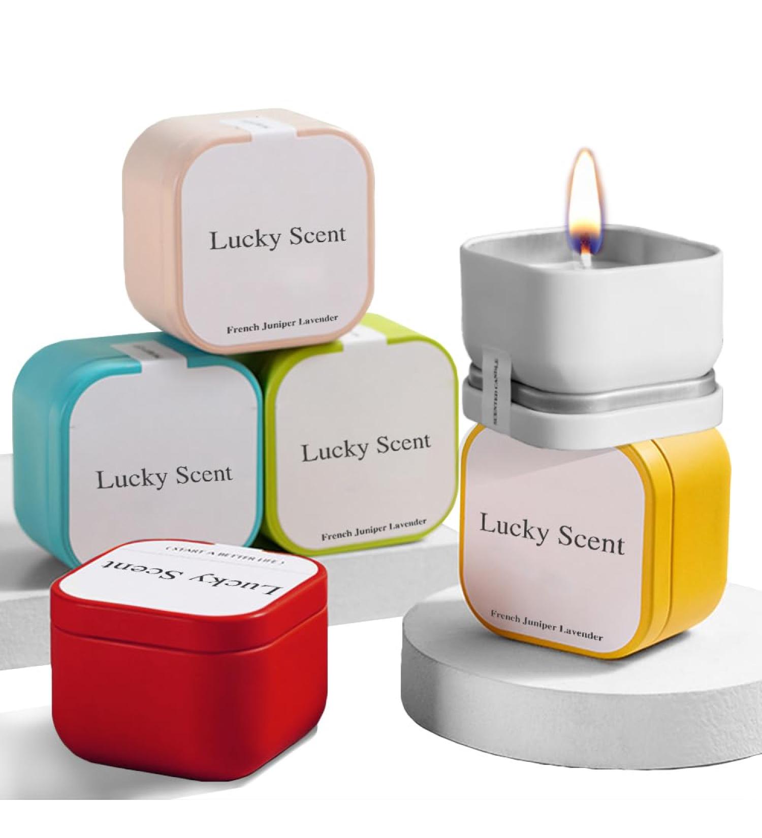 Fall Scented Candles Set - 6 Pack Natural Soy Candles for Home | Perfect Autumn Gifts for Men & Women - Buy Online on GoSupps.com