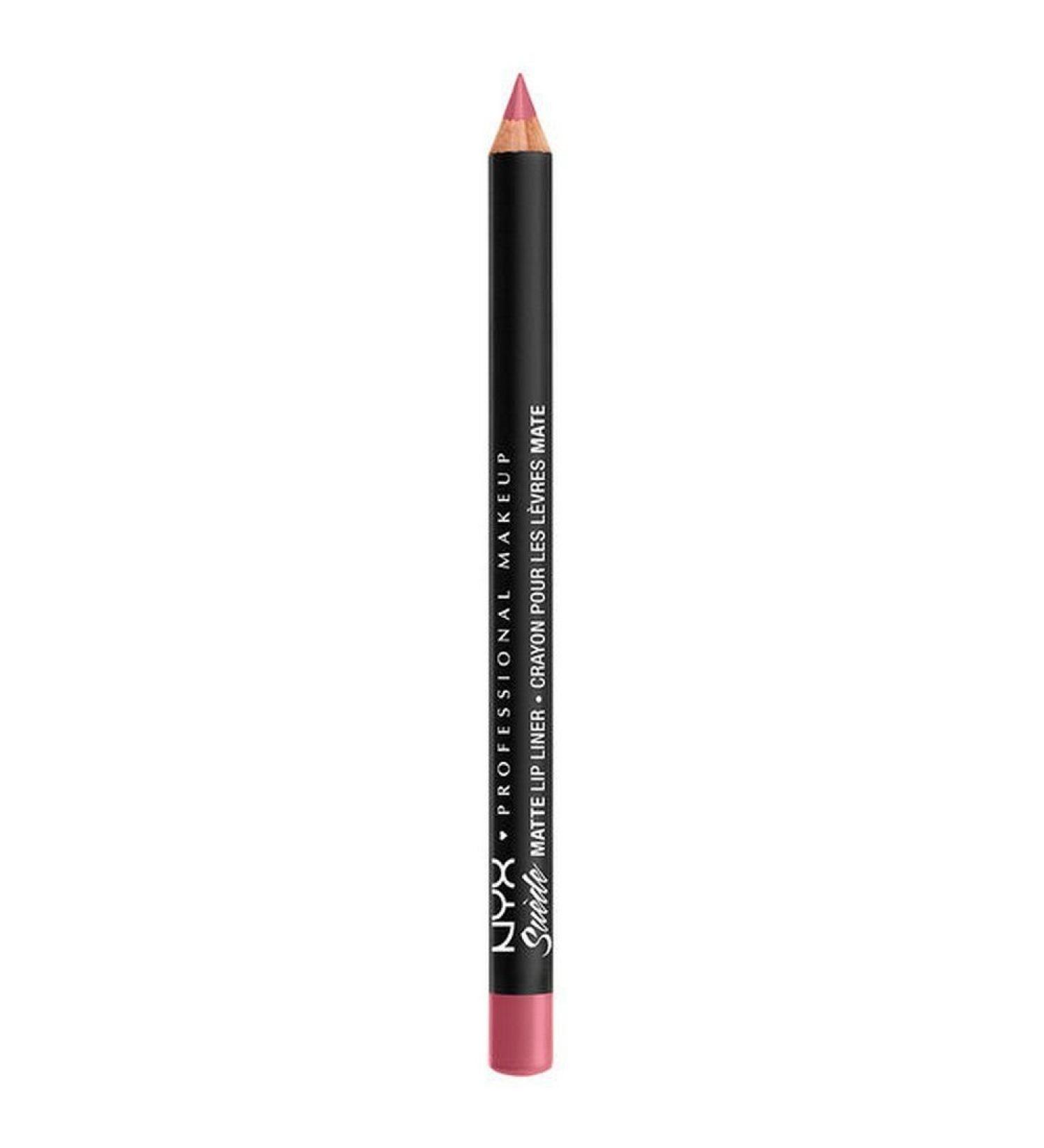 Nyx Suede Matte Lip Liner in Milan - Smll 36 | Long-Lasting Lip Pencil | 1 Count - Buy Online on GoSupps.com