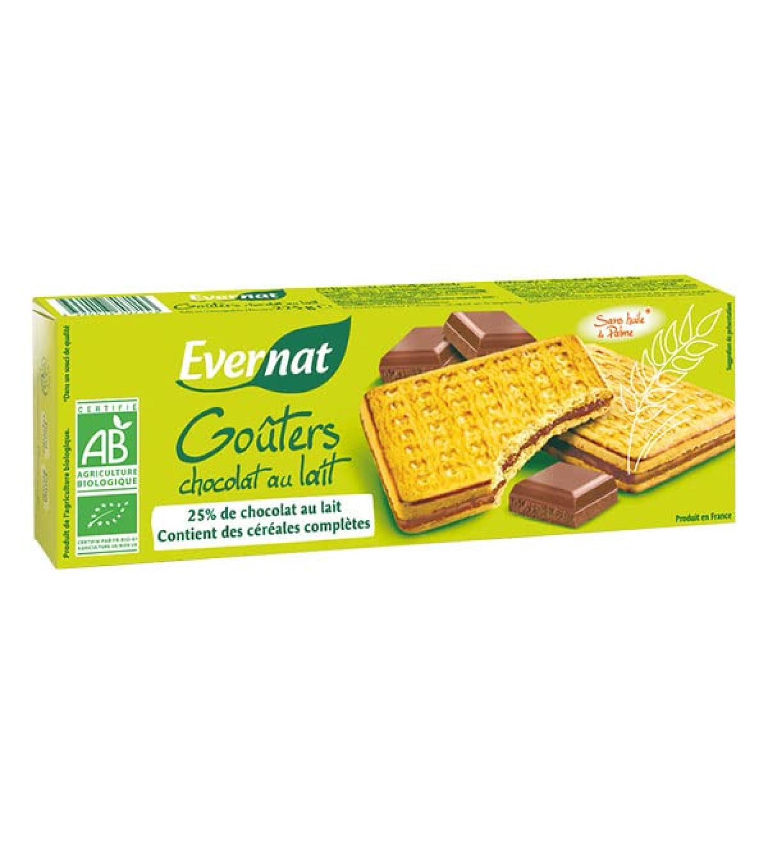 Evernat - Milk chocolate snacks 225g - Sold per unit - Buy Online on GoSupps.com