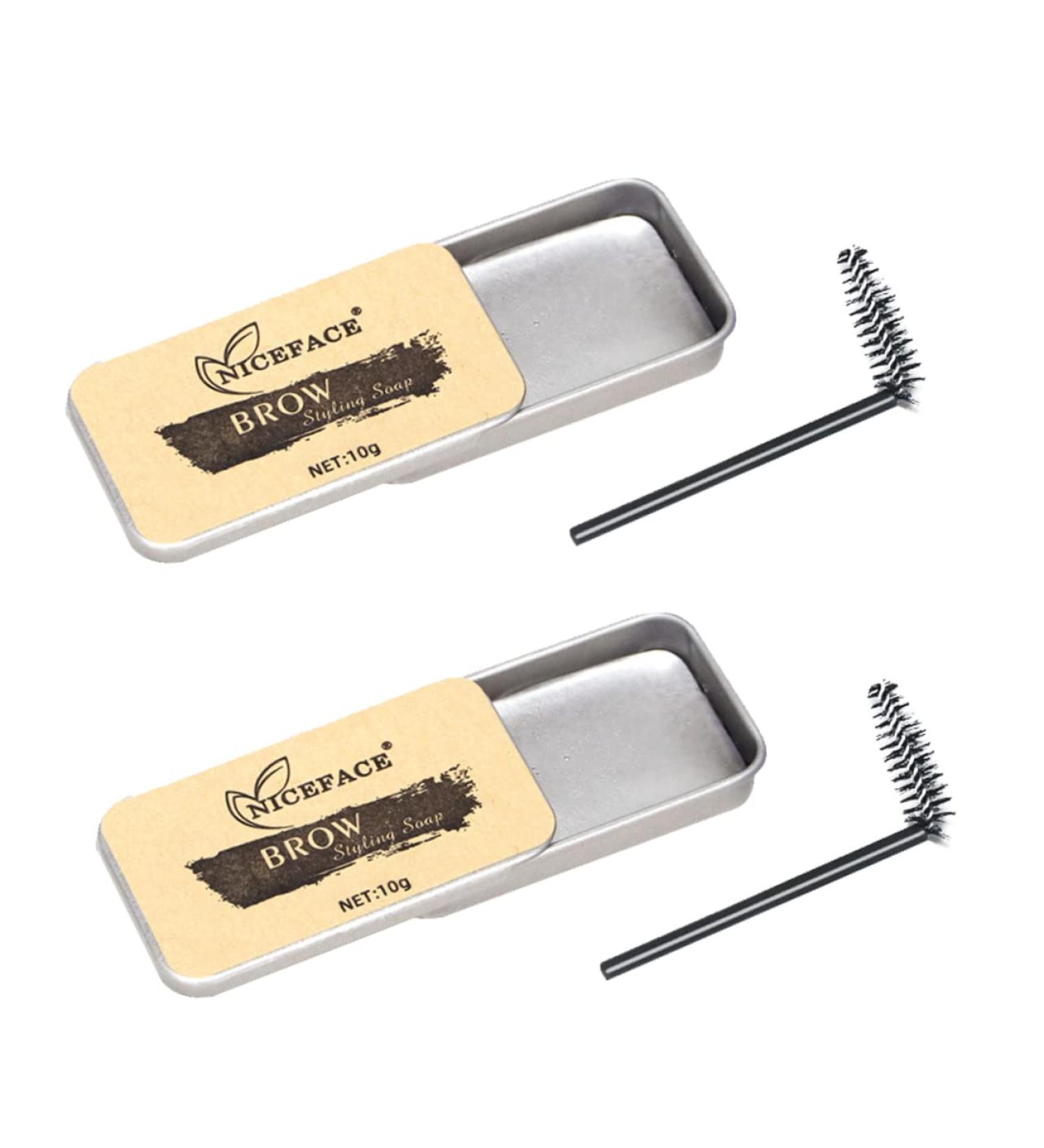 DOITOOL Cosmetic Supplies 2 Sets Eyebrow Soap Brow Cream Makeup Supplies Makeup Accessory Woman Accessories Eyebrow Trimming - Buy Online on GoSupps.com