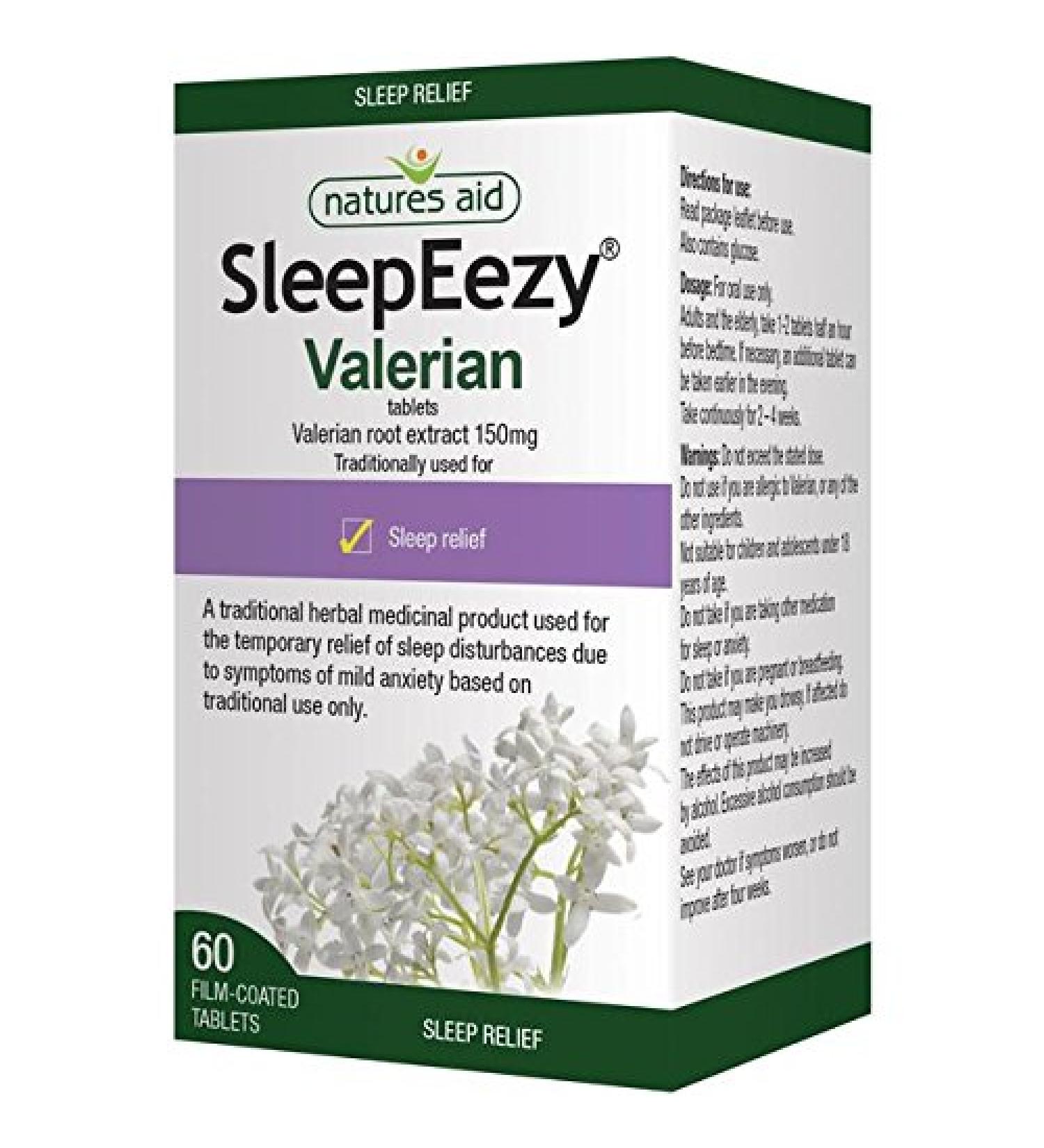 SleepEezy 150mg (Equivalent 750mg - 900mg of Valerian root) 60 Tabs-10 Pack - Buy Online on GoSupps.com