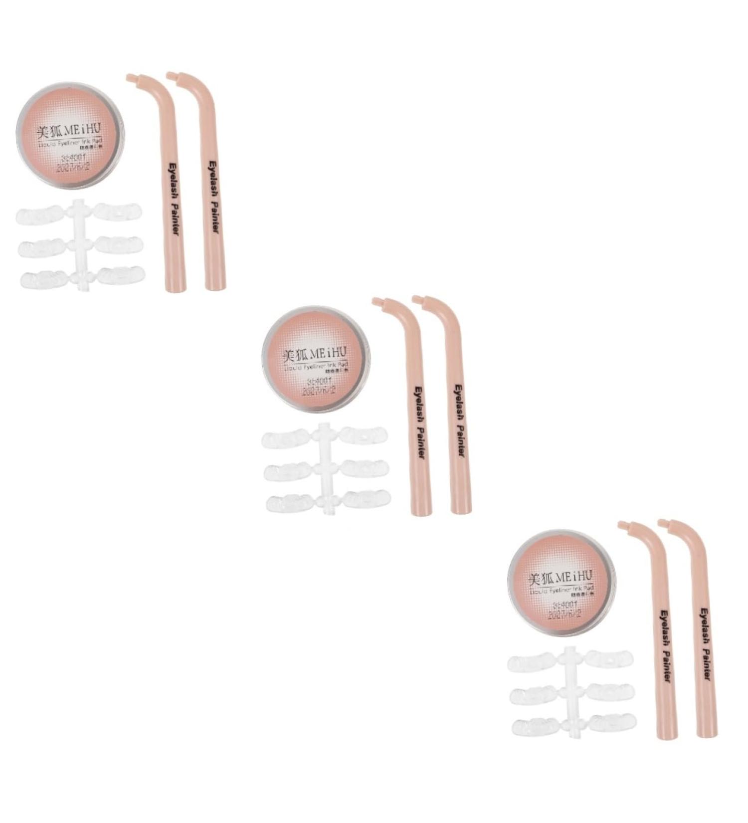 Healeved 3 Sets Eye Makeup Aid Stamp Eyelash Lower Lashes Stamp for Women Eye Makeup Tool Reusable Eyelash Stamps Bottom Lashes Stamps Lash Stamp for Bottom Eyelashes Diphenylene - Buy Online on GoSupps.com