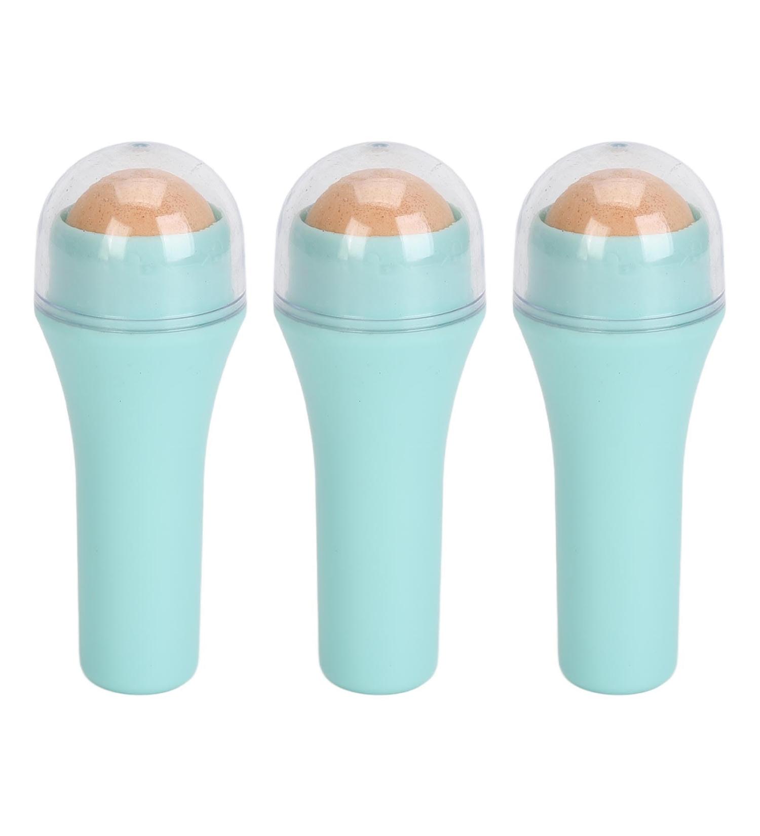 Oil Absorbing Volcanic Roller Oil Absorbing Roller Face Roller 3pcs Face Oil Absorbing Roller Remove Excess Oil Reusable Volcanic Stone Oil Control Roller - Buy Online on GoSupps.com