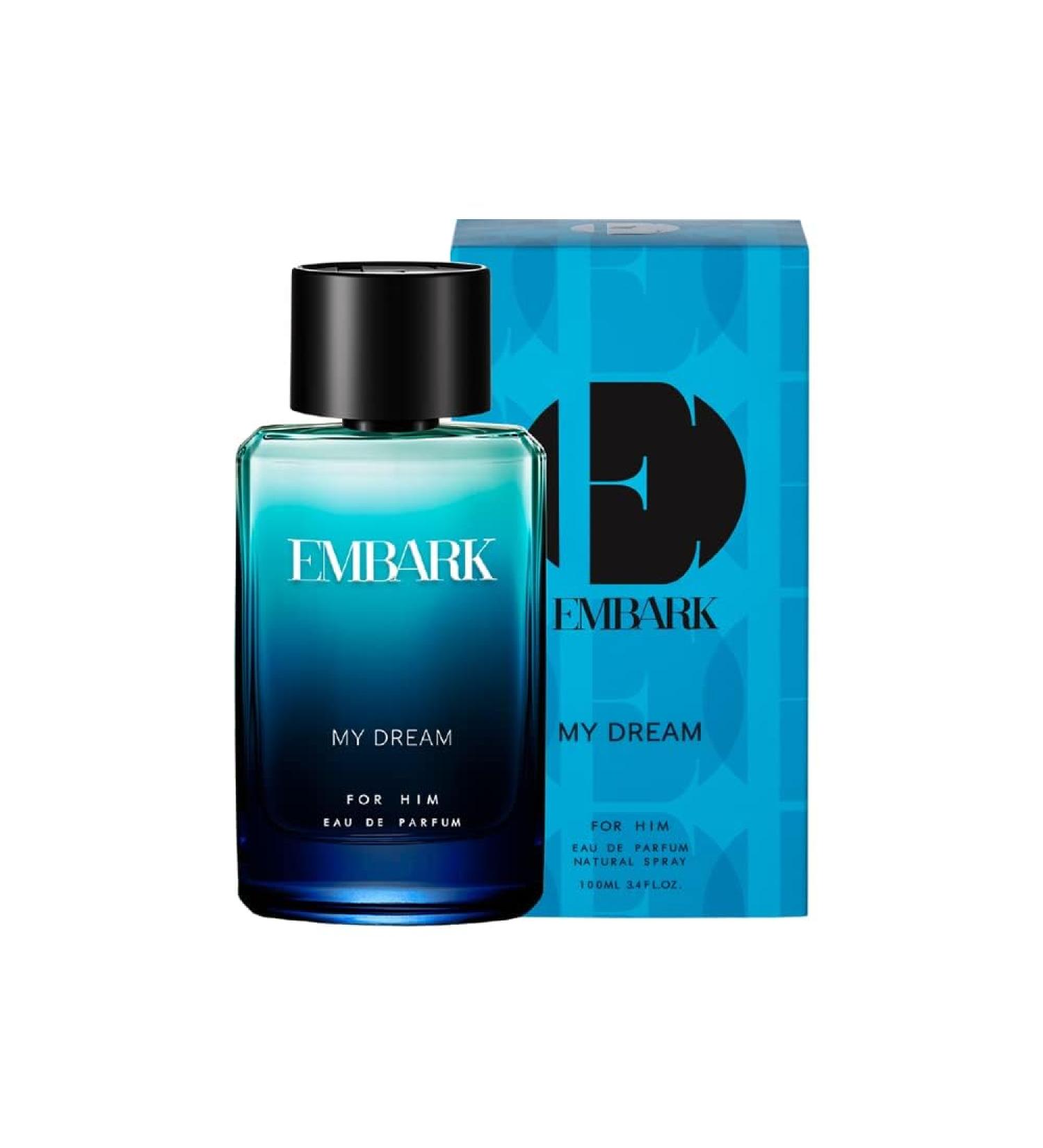 EMBARK My Dream for Him Perfume for Men - 100ml | Premium Eau de Parfum | Woody and Marine Fragrance Liquid - Buy Online on GoSupps.com
