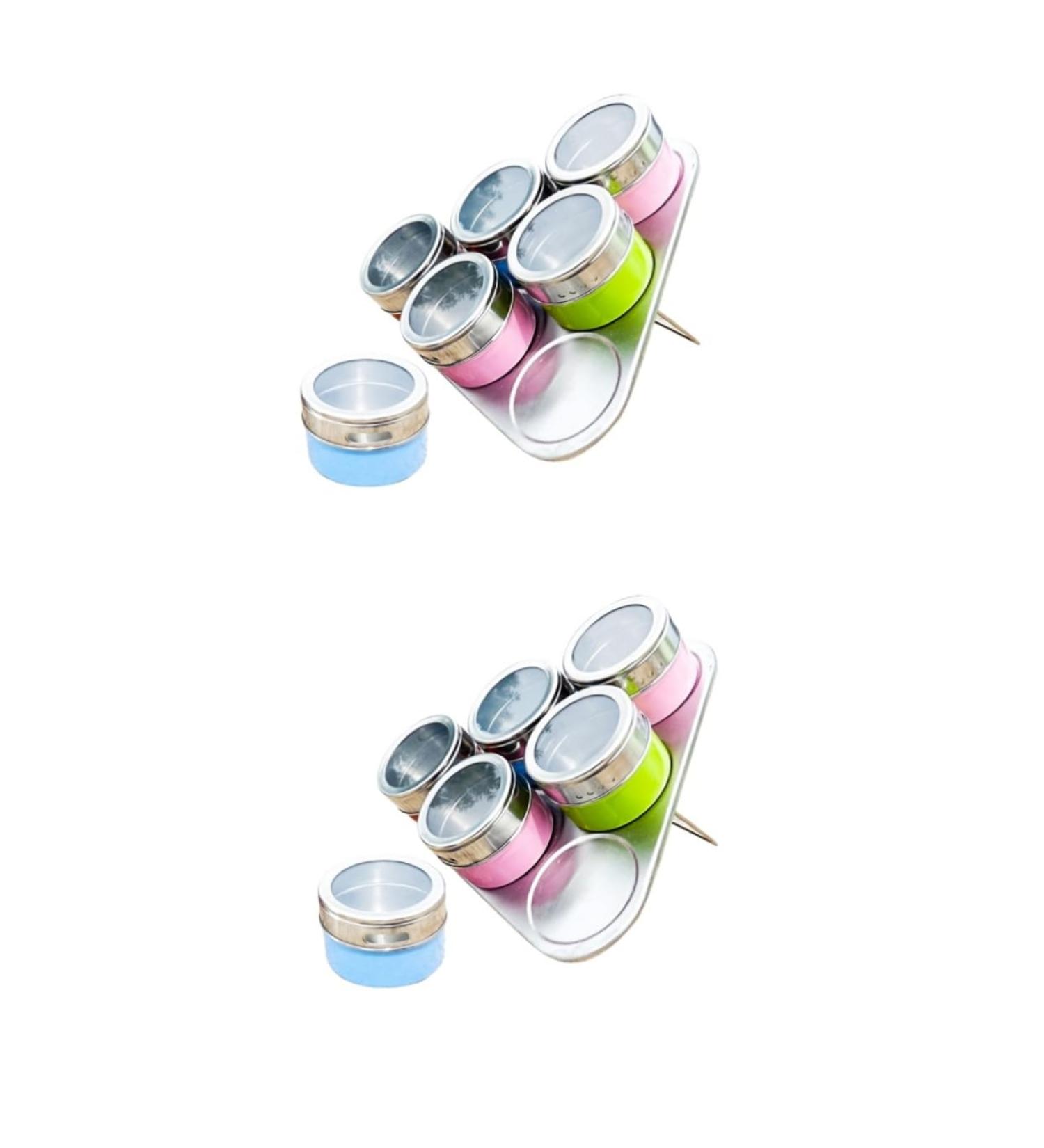 Alipis 12 Pcs Seasoning Bottles Stainless Steel Seasoning Cans Spice Jar with Cover Condiment Bottles - Buy Online on GoSupps.com