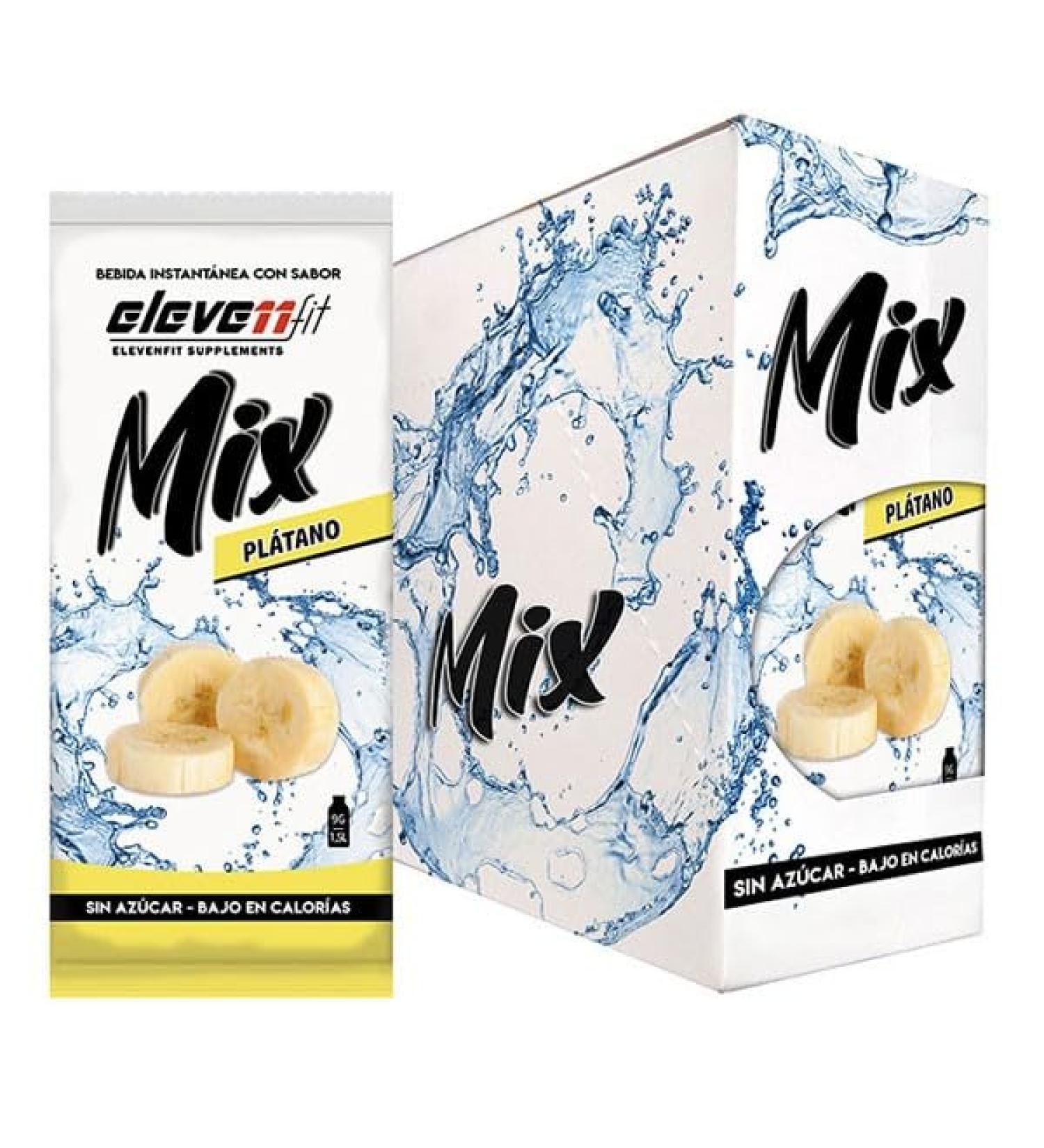ELEVENFIT Sugar-Free Banana Flavor Mix 24 Units Box