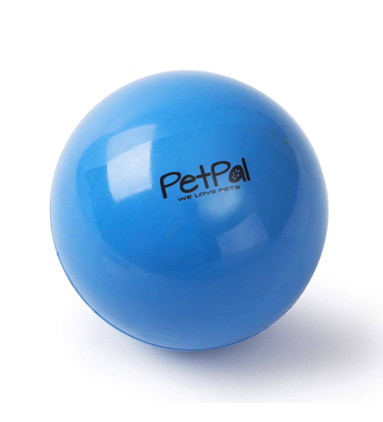 Petp l Durable Dog Ball - Natural Rubber 7cm - Bouncing Blue Toy for Active Dogs - Perfect for Playtime & Fetch - Buy Online on GoSupps.com