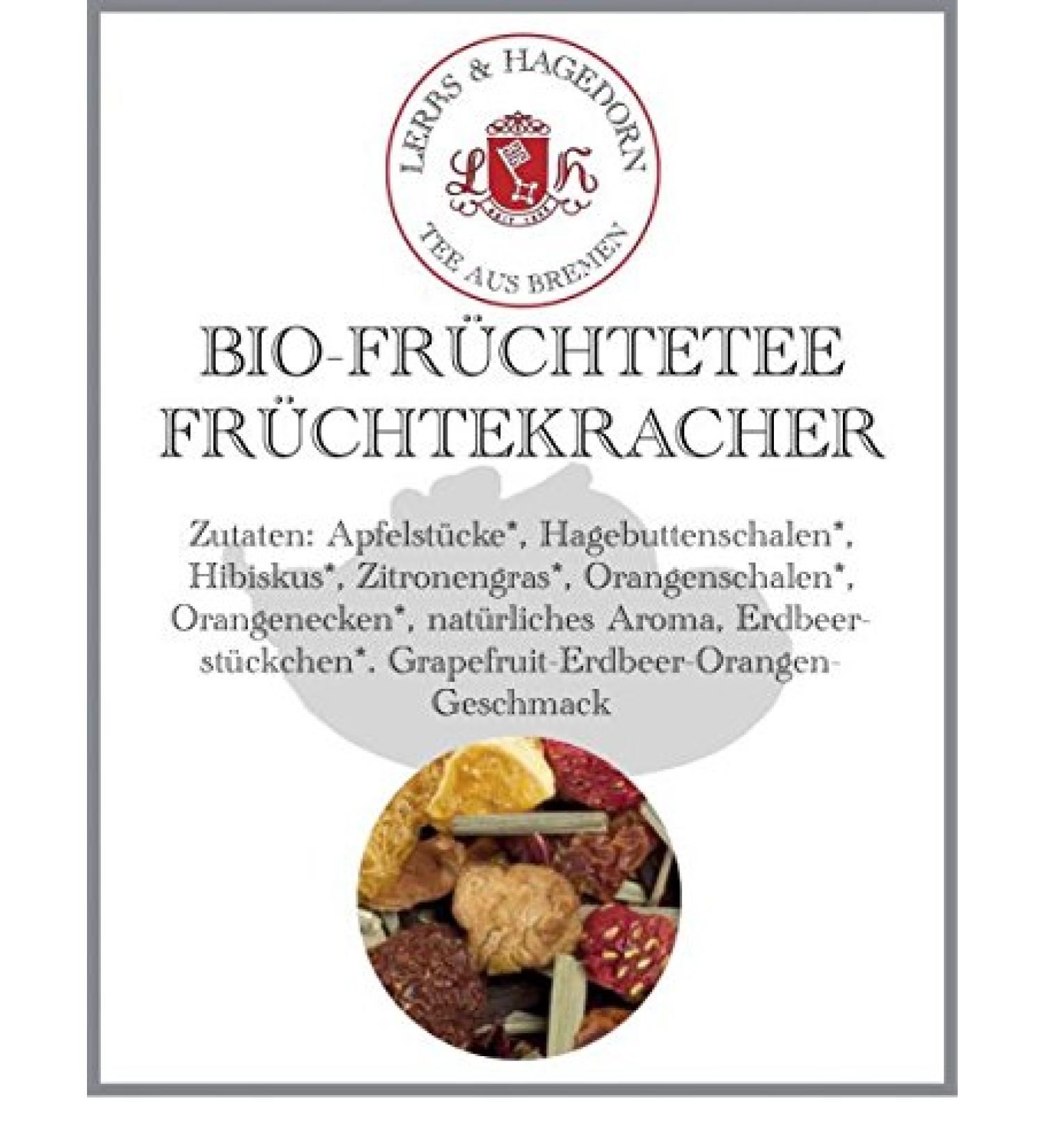  Lerbs & Hagedorn Organic Fruit Tea 2kg - Buy Online on GoSupps.com