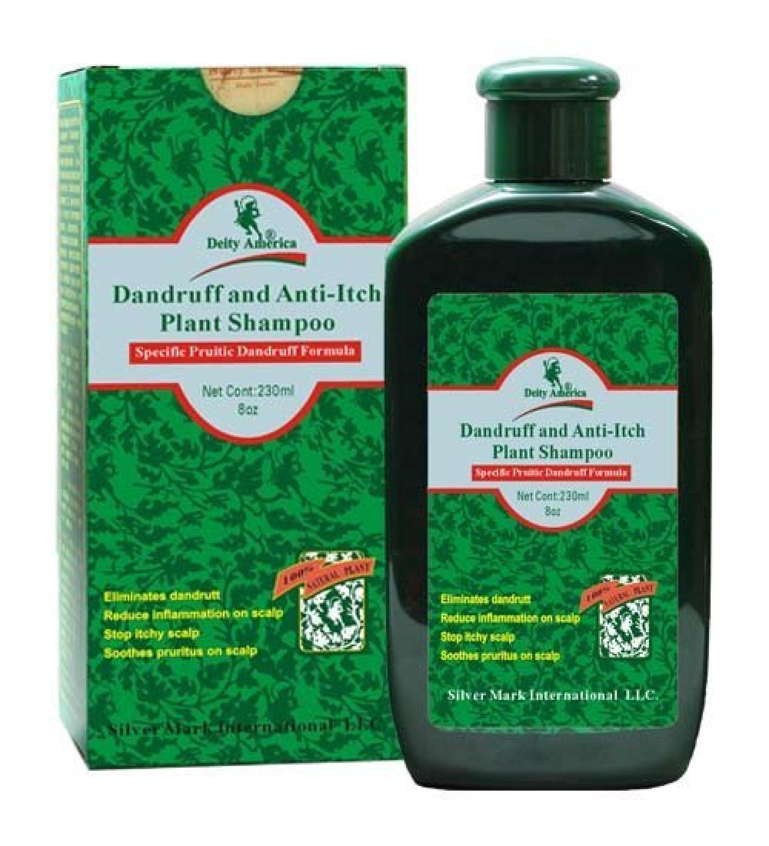 Deity America Dandruff and Anti Itch Plant Shampoo 8 Ounce