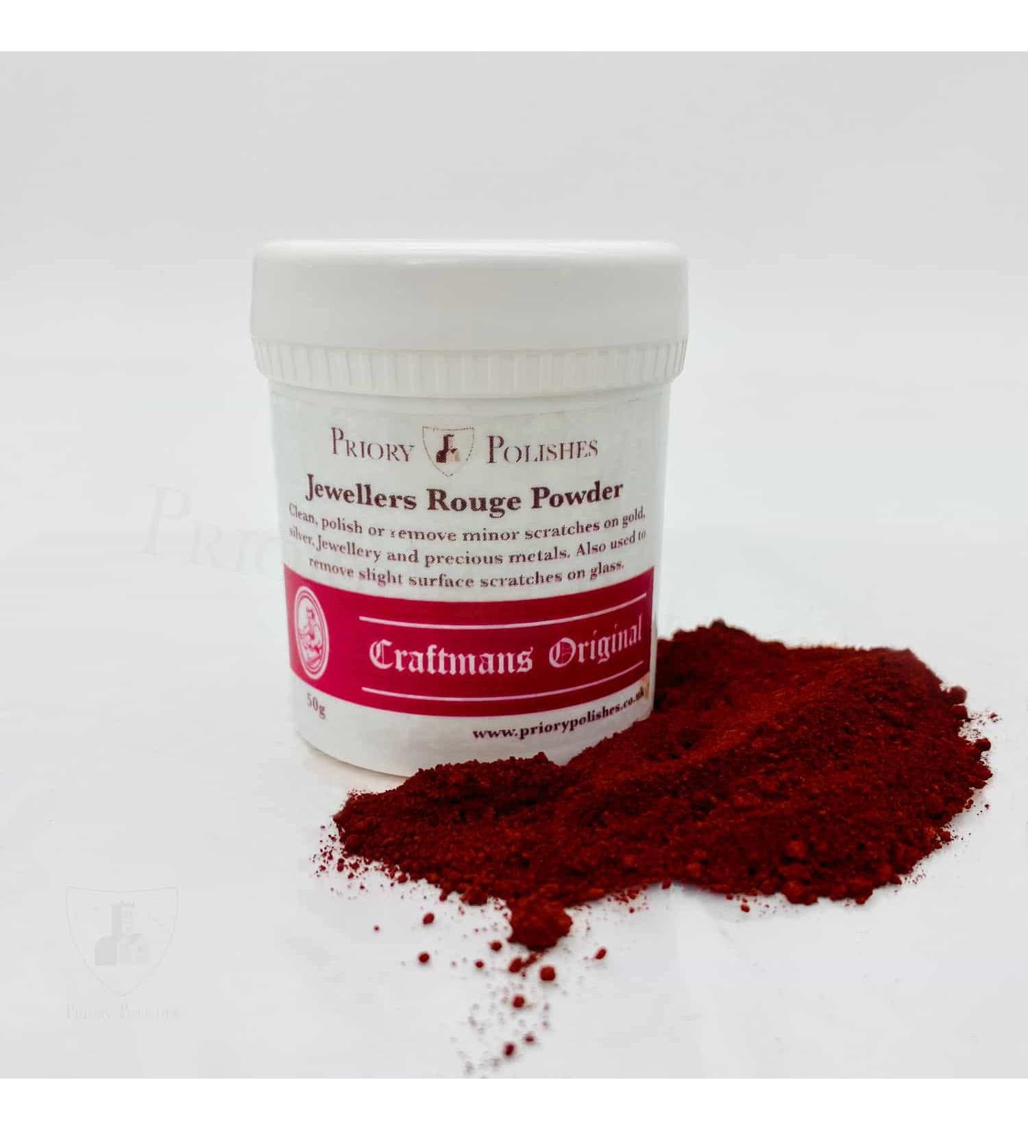 Jewellers Rouge Powder - for Glass Scratch Removal (50g) - Buy Online on GoSupps.com