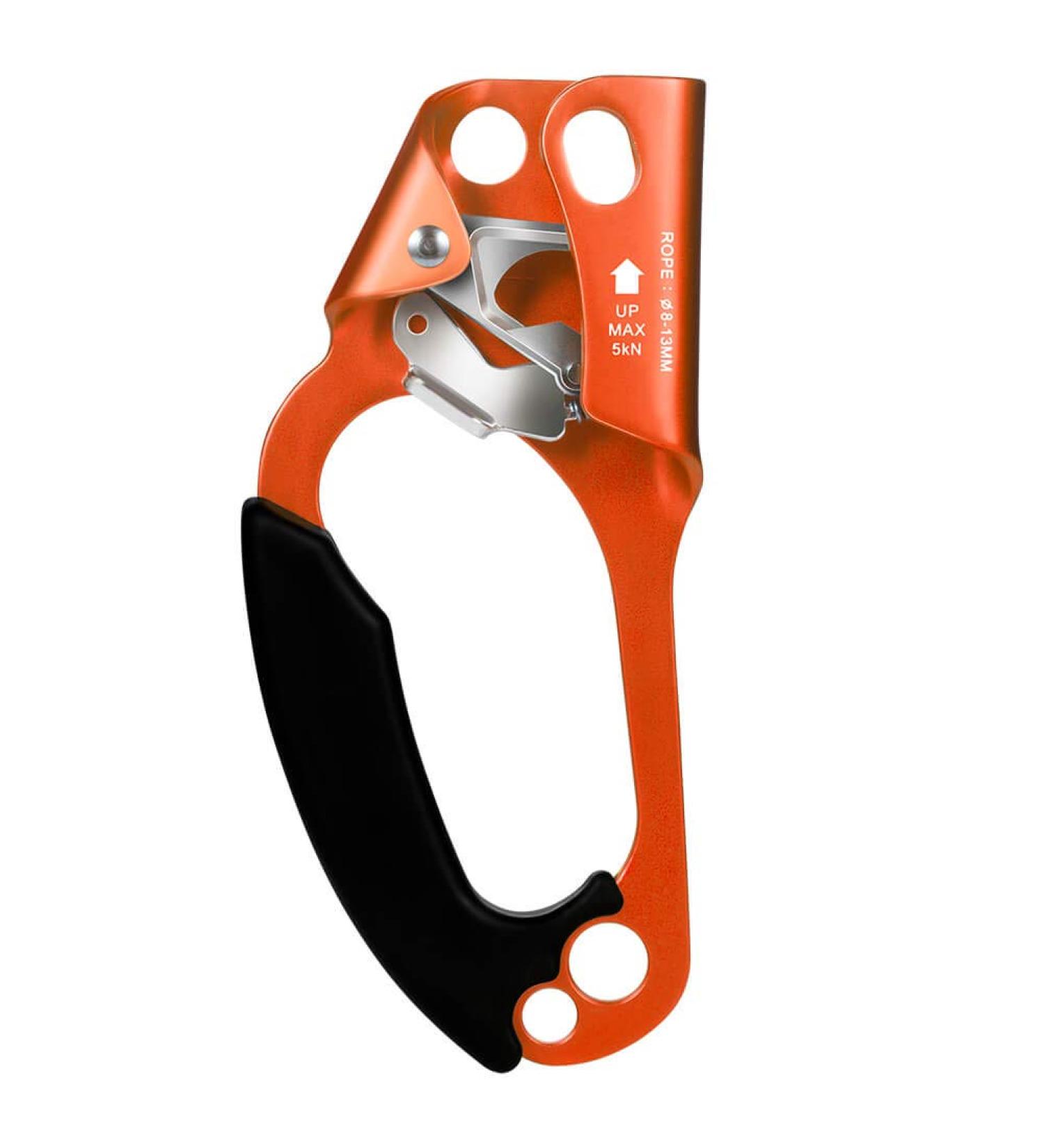 CroSight Hand Ascender for Rock Climbing & Rappelling (Left Hand) - CE Certified | 8-13MM Rope, 5KN Load | Arborist Gear - Buy Online on GoSupps.com