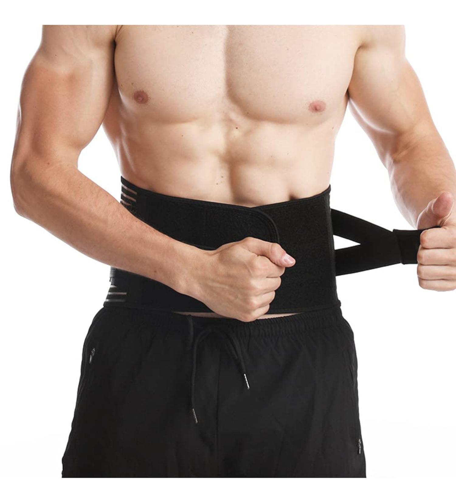 Warm Girl Lumbar Support Belt - Adjustable Compression Back Support Brace for Pain Relief | Breathable & Lightweight Size L - Buy Online on GoSupps.com