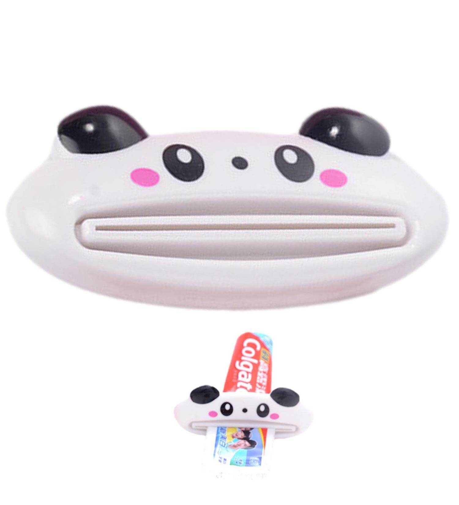 Toothpaste Holder Toothpaste Tube Squeezer -Cartoon Toothpaste Dispenser Animal Shaped Toothpaste Holder Cute Frog Panda Bear Shaped Toothpaste Extruder Bathroom Accessories - Buy Online on GoSupps.com