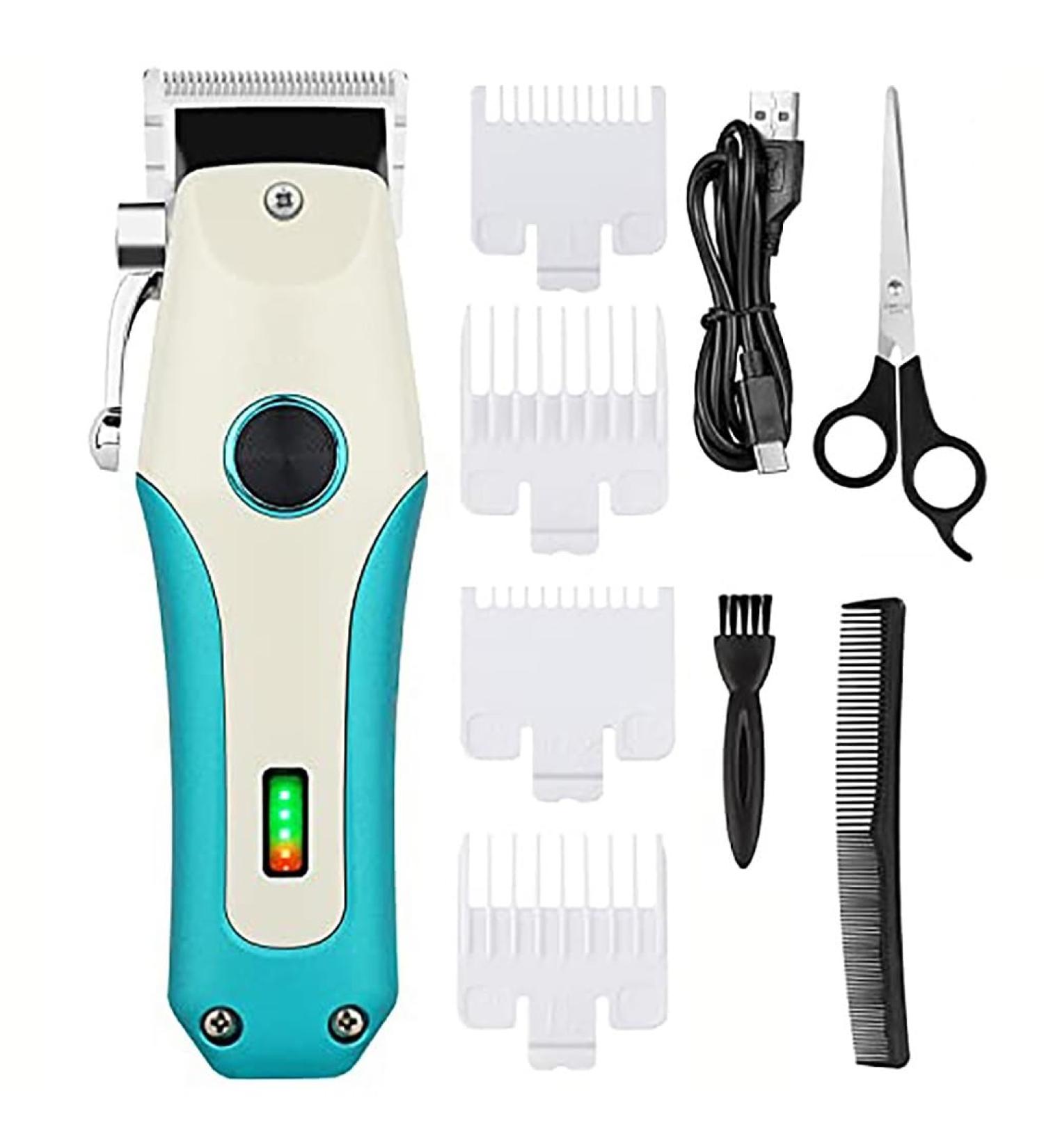 Professional Hair Clippers for Men - Adjustable LED USB Fast Charging Cordless Trimmer - Buy Online on GoSupps.com