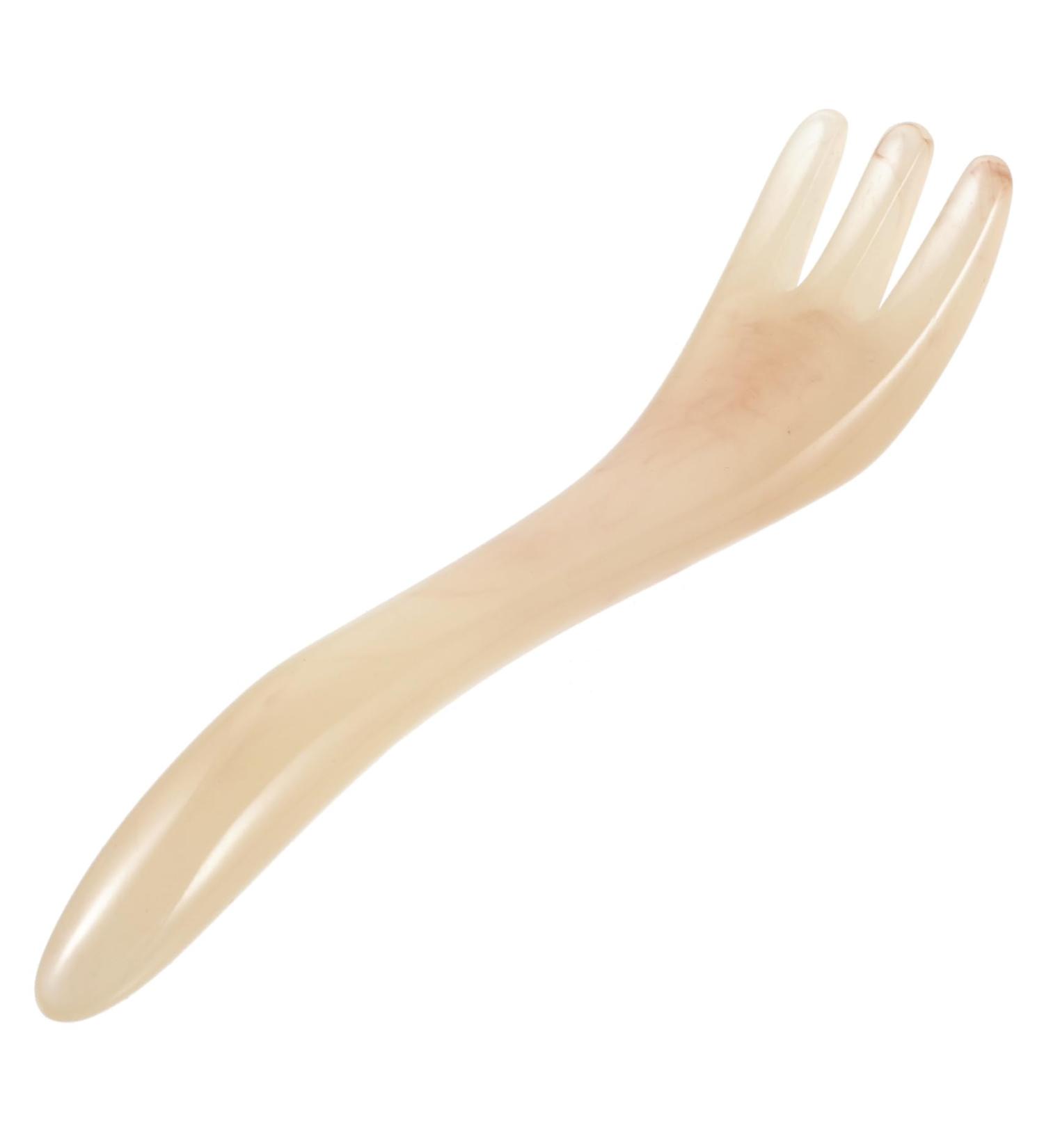 Coolhiya Kratzkamm Head Massager - Wide Tooth Scalp Comb for Headaches & Relaxation (14.5x3cm) - Buy Online on GoSupps.com
