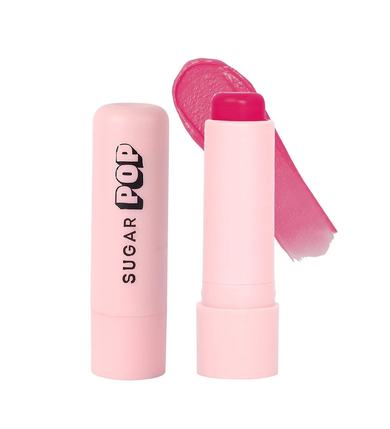 Nourishing Strawberry Lip Balm | Tinted Moisturizer for Dry Lips | Enriched with Castor Oil & UV Protection | 4.5gm - Buy Internationally - Buy Online on GoSupps.com