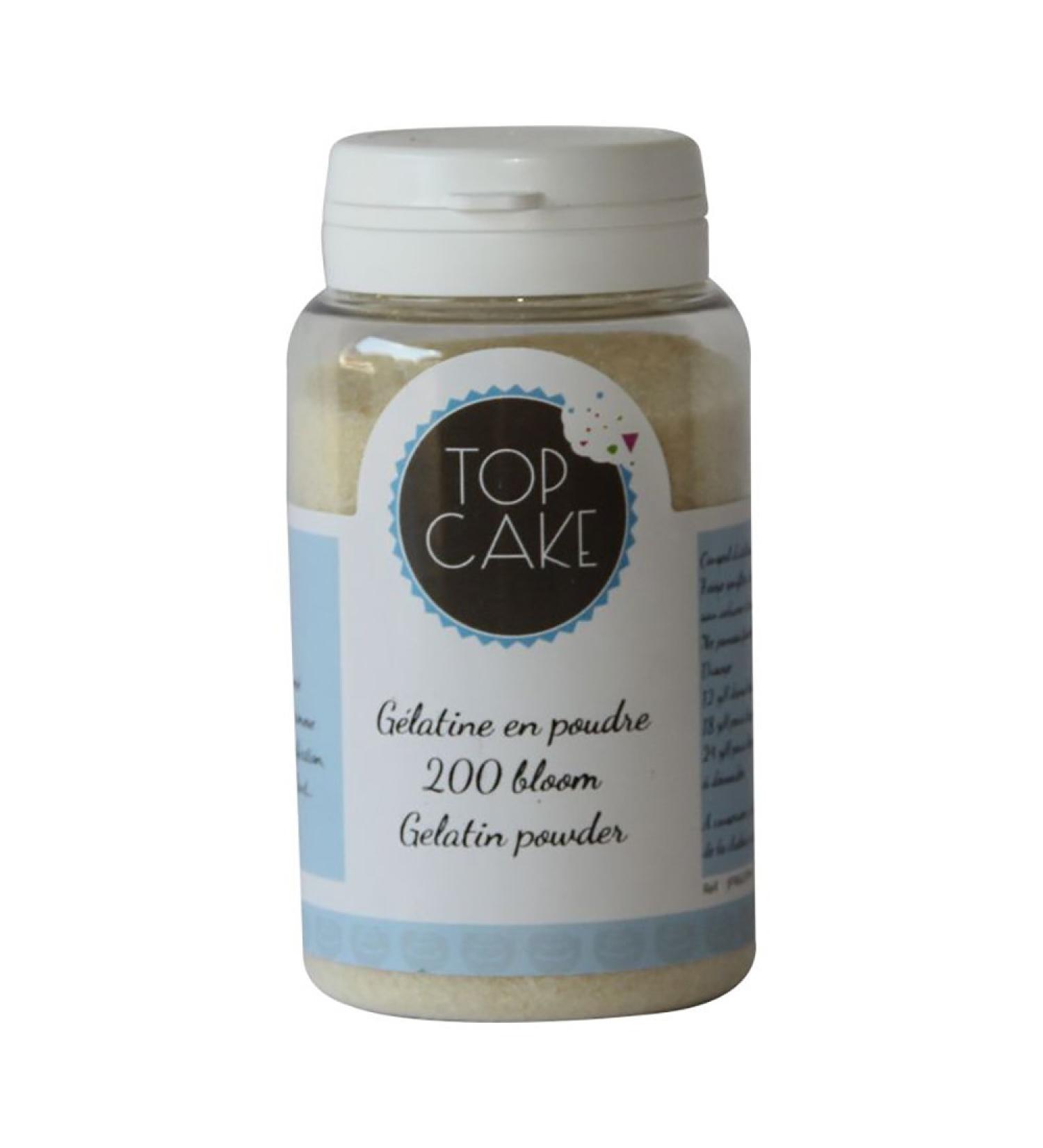 Top Cake - Gelatin Powder 200 Bloom x 100 g - TopCake