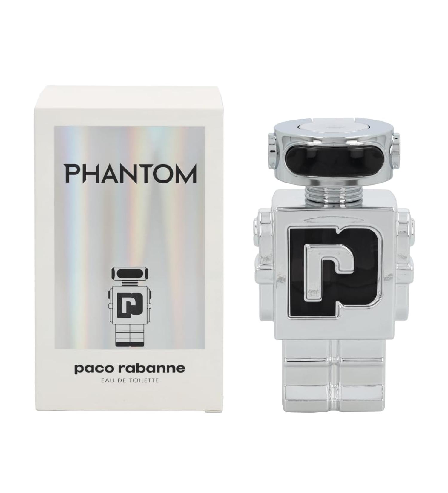 Phantom by Paco Rabanne for Men 3.4 oz Eau de Toilette Spray 3.4 Fl Oz (Pack of 1) - Buy Online on GoSupps.com