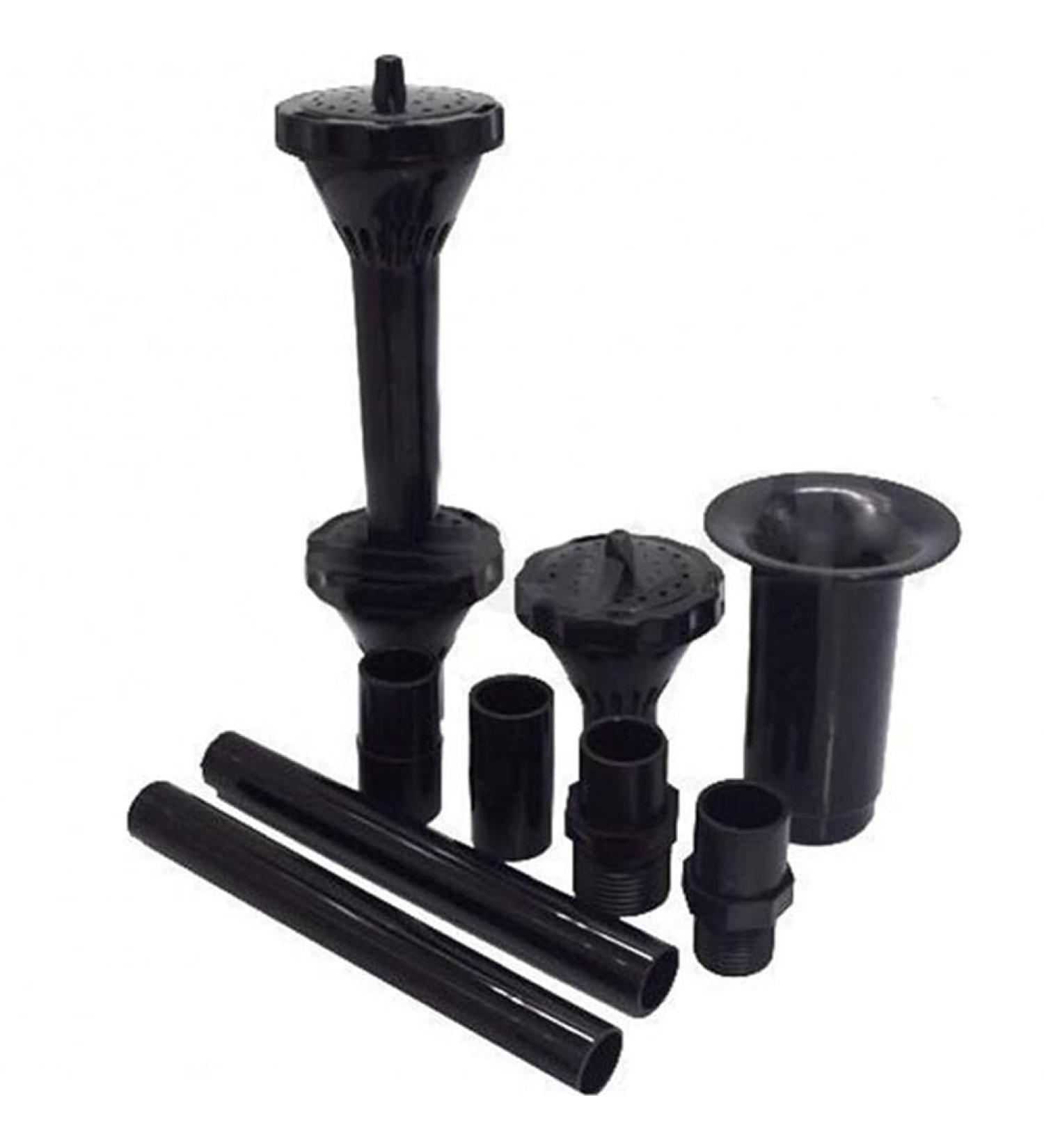 Lankater Fountain Pumps Nozzle Kit Multifunction Plastic Waterfall Spray Pool Pond Submersible Accessories - Buy Online on GoSupps.com