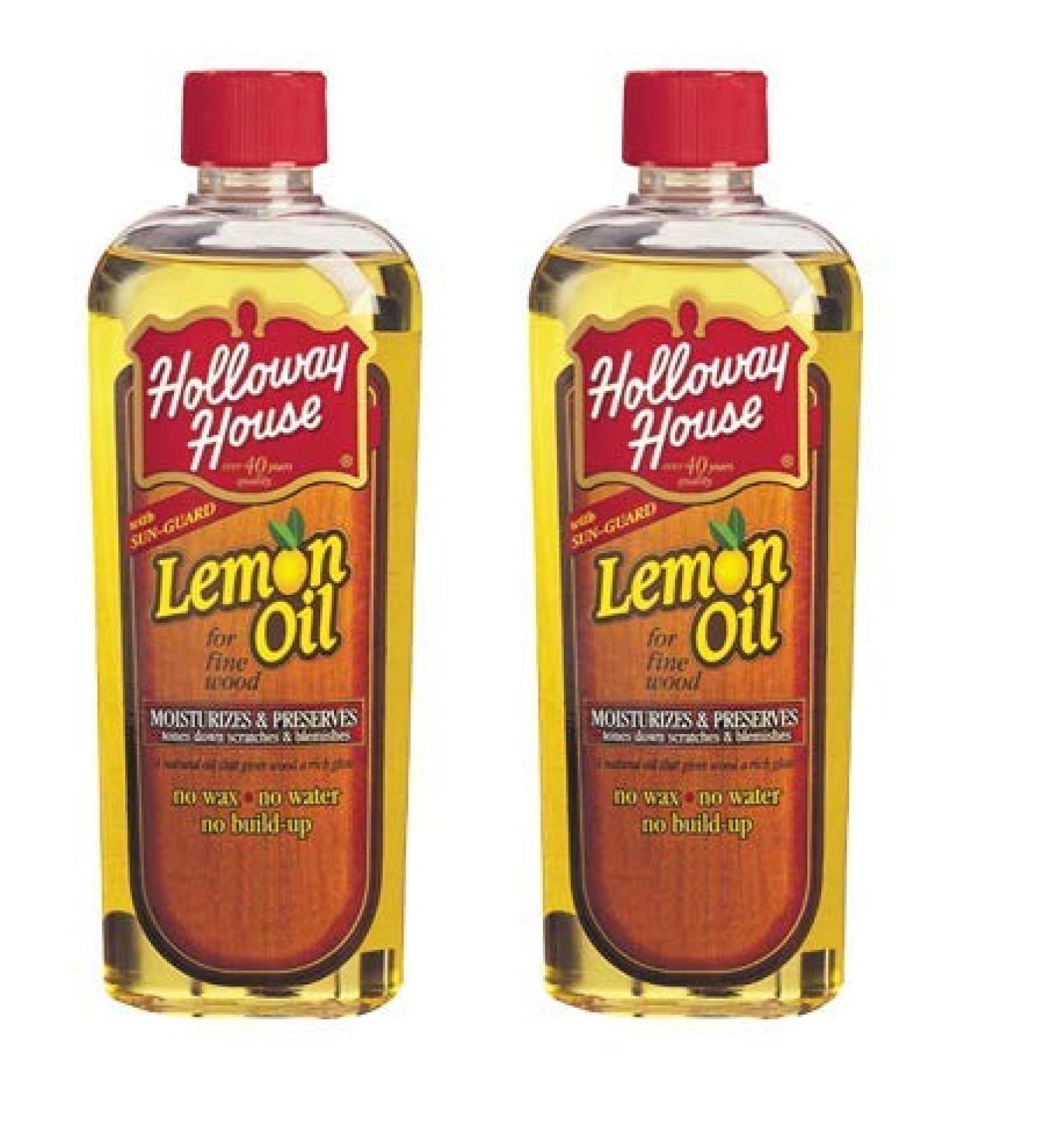 Holloway House Wood Restorer Lemon Oil 16 Oz (2)