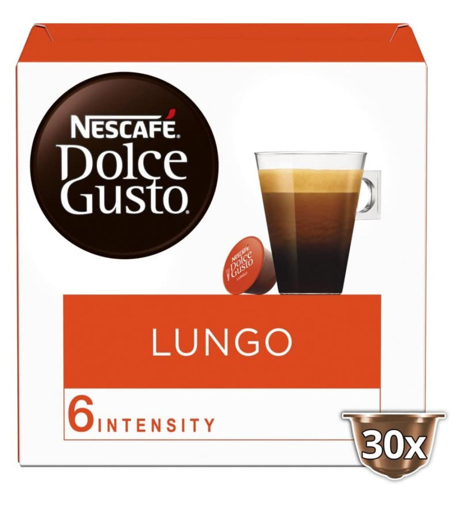  G n rique DOLCE GUSTO - Lungo Coffee intense flavor - 195g of capsules - Pack of 3 - Buy Online on GoSupps.com