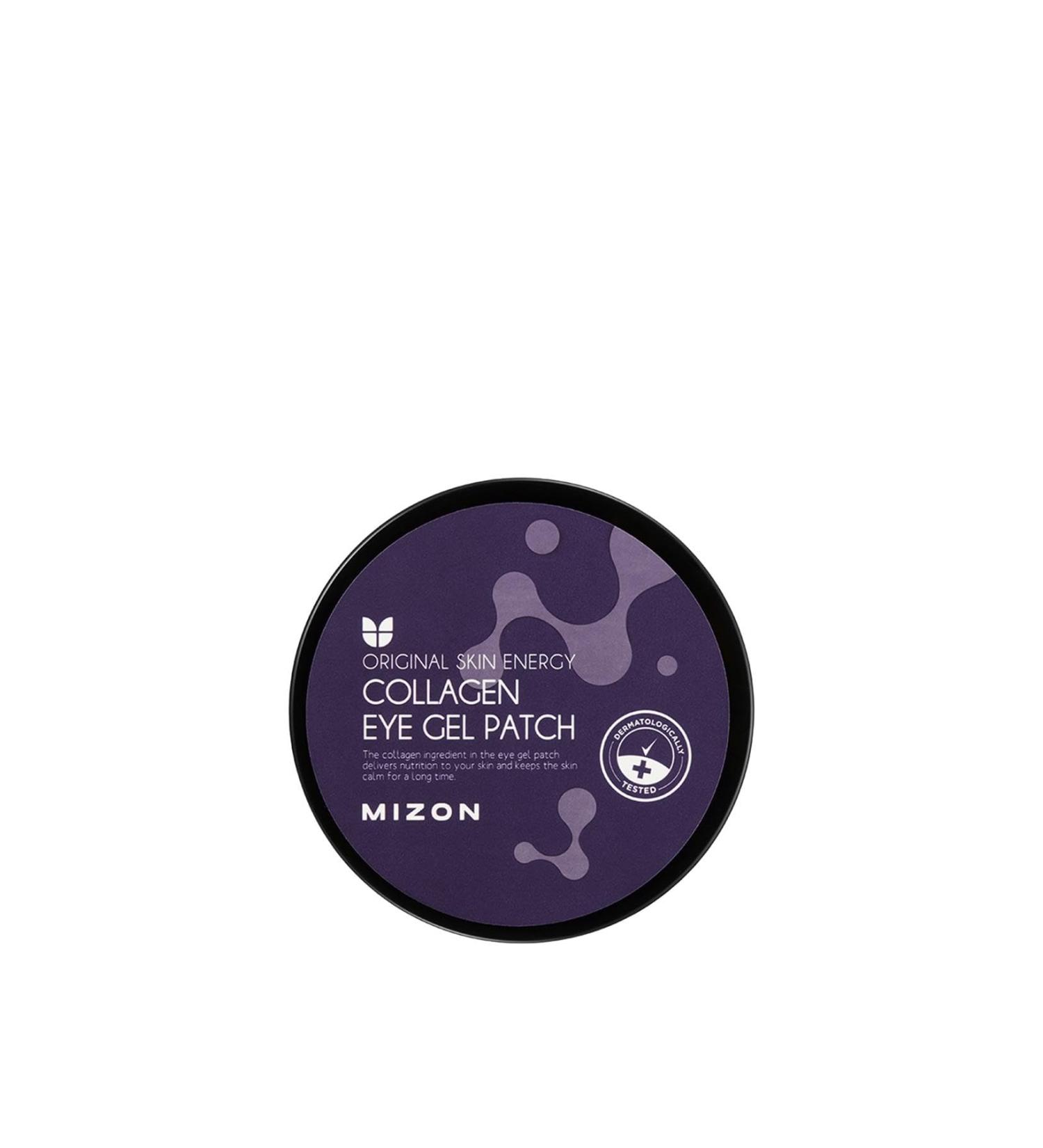 Mizon Collagen Eye Gel Patches (X60) - Reduce Dark Circles Puffiness & Wrinkles | Korean Cosmetics for Hydrated & Elastic Skin - Buy Online on GoSupps.com