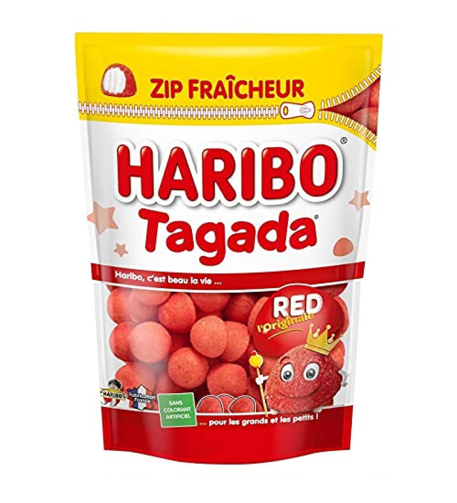 HARIBO - Tagada Strawberry 220G - Pack of 4 - Buy Online on GoSupps.com