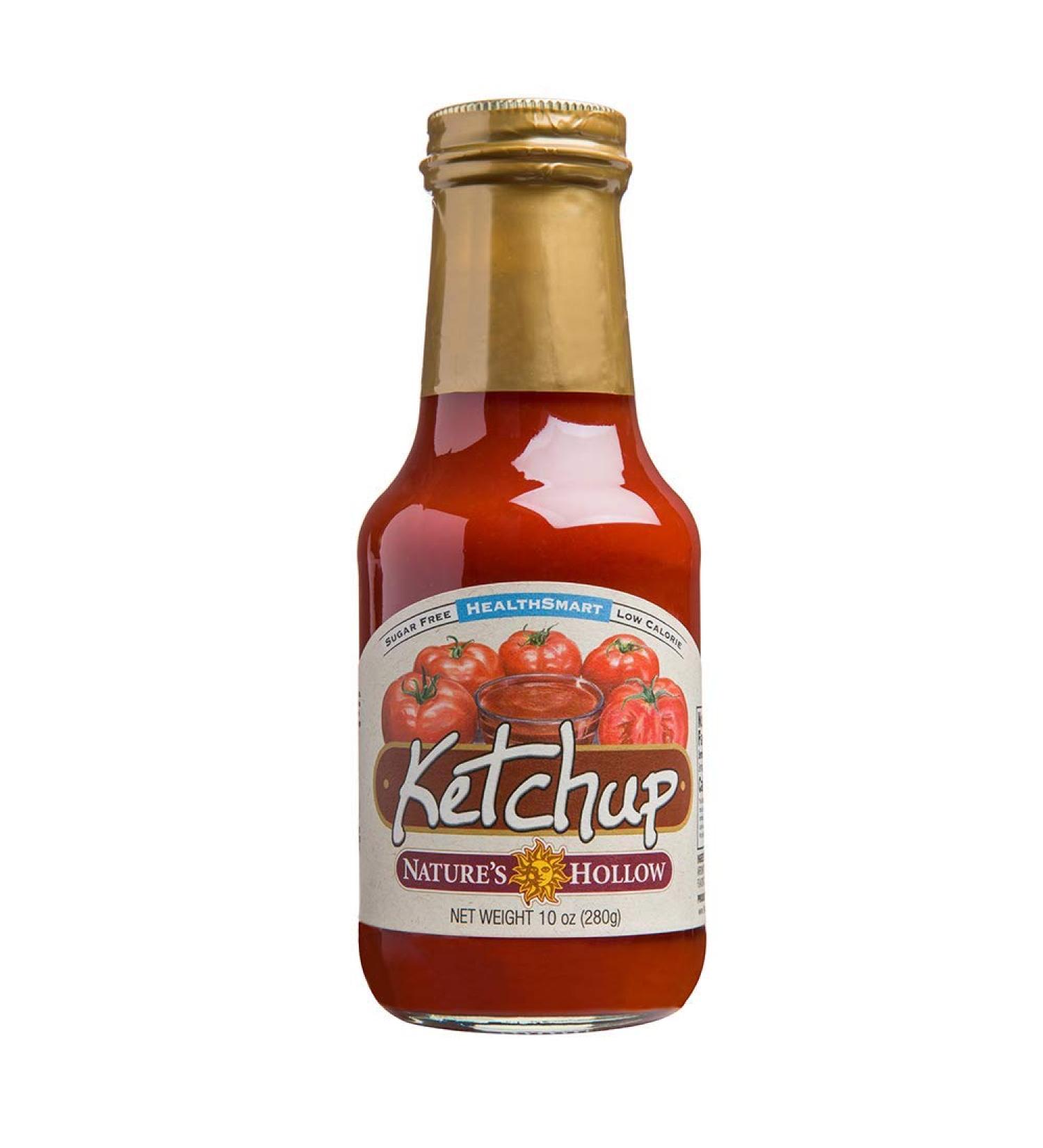Nature's Hollow Sugar-Free Ketchup - Non-GMO, Keto Friendly, Vegan, Gluten-Free | 12 oz - Buy Online on GoSupps.com