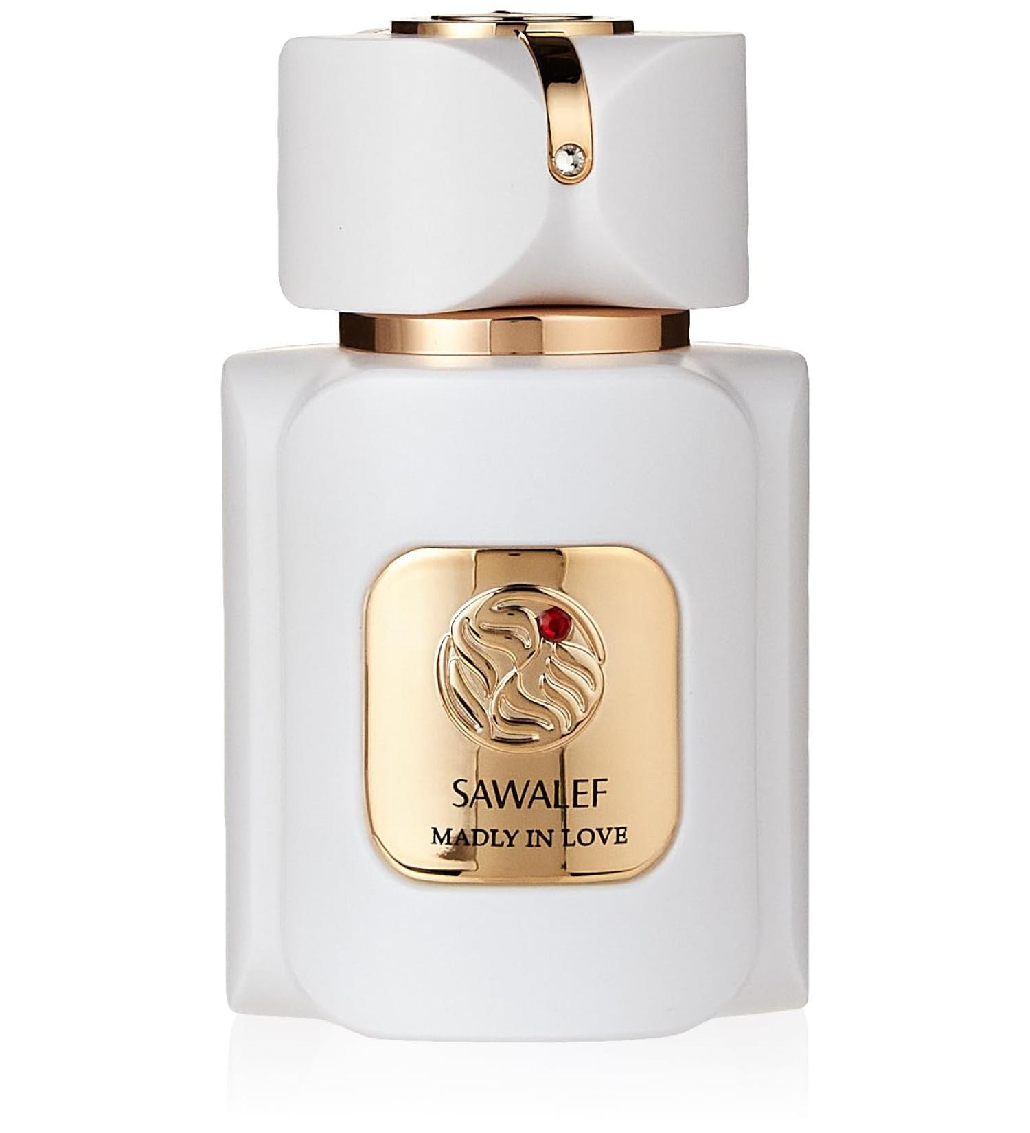 Sawalef Madly In Love - Luxurious Floral Body Spray for Women - Long-Lasting Body Mist with Litchi Bergamot Cedar and Vanilla - 2.7 oz EDP Spray - Buy Online on GoSupps.com