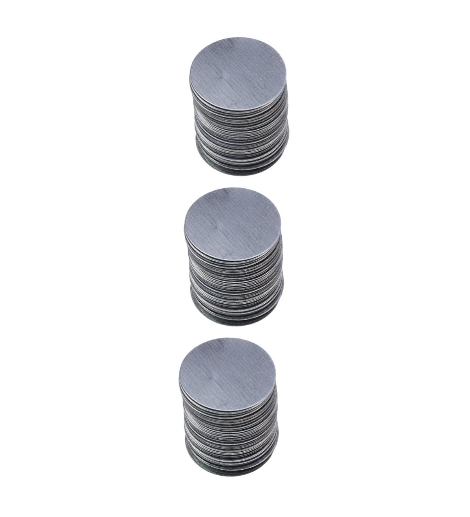FOMIYES 300 Pcs Stickers Round Eyeshadow Sticker Eyeshadow Pans Makeup Tool Eye Shadow Make up Iron Sheets 1 count (Pack of 1) As Shownx3pcs - Buy Online on GoSupps.com