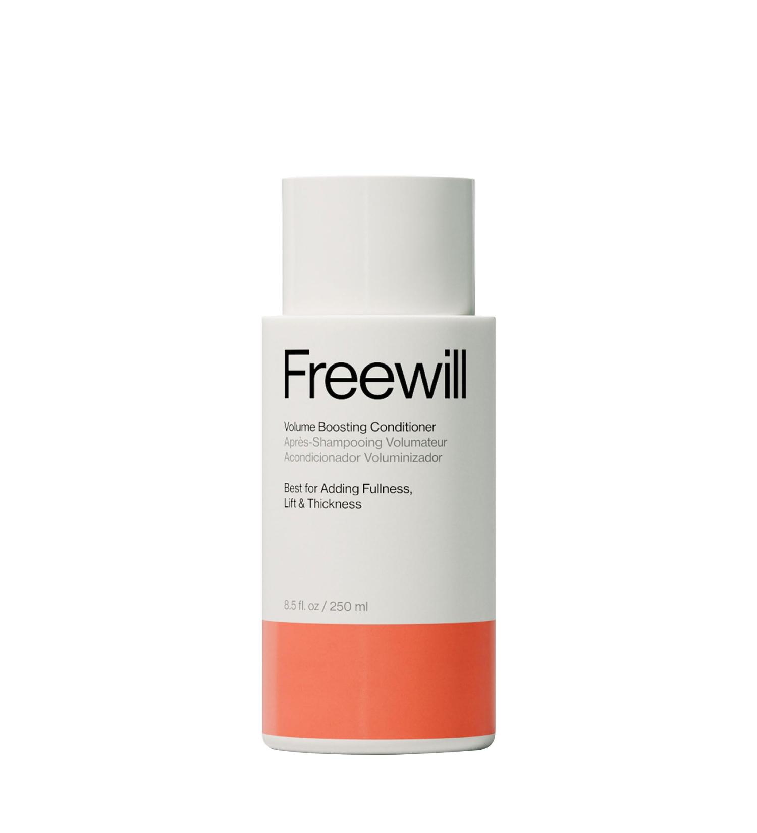 Freewill Volume Boosting Conditioner 8.5 oz Helps Enhance Hair Volume Appearance of Thicker Fuller Hair Without Drying or Weighing Hair Down Volumizing Conditioner - Buy Online on GoSupps.com