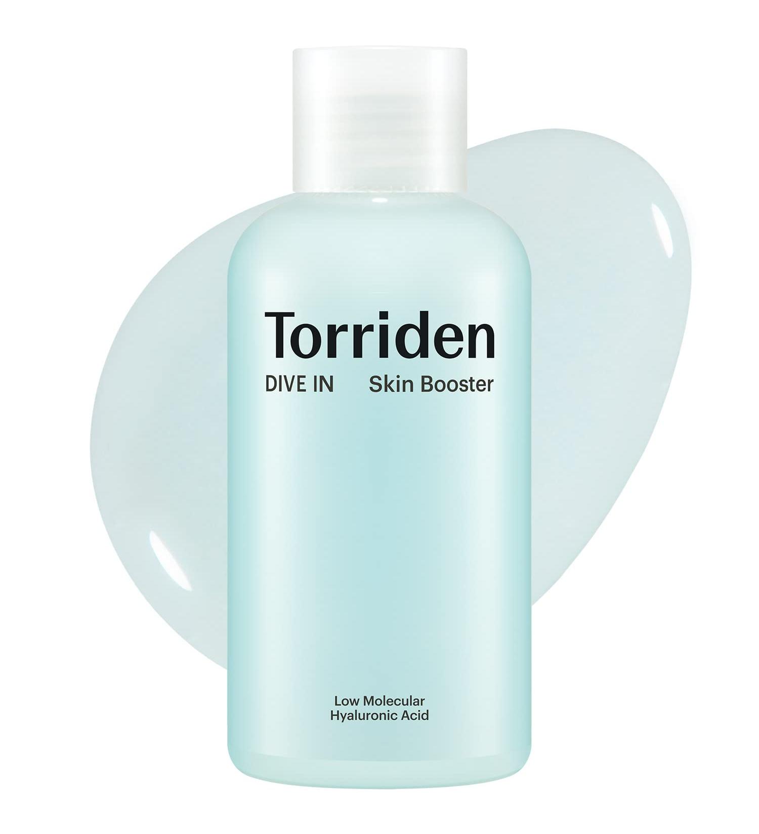 Torriden DIVE-IN Hyaluronic Acid Skin Hydrating Booster 6.76 fl oz | Dry & Sensitive Skin | Alcohol-free, Fragrance-free | Vegan & Cruelty-Free - Buy Online on GoSupps.com