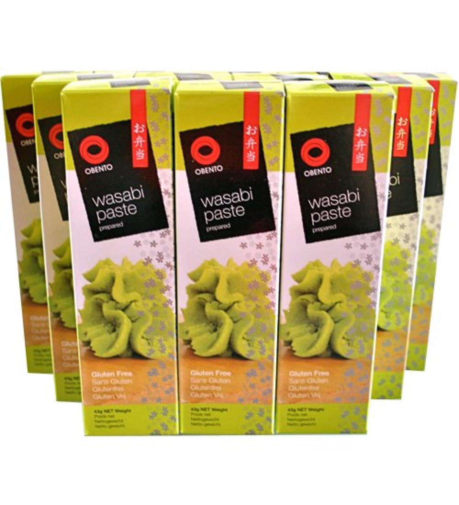 A savings pack!12x43g Obento wasabi paste