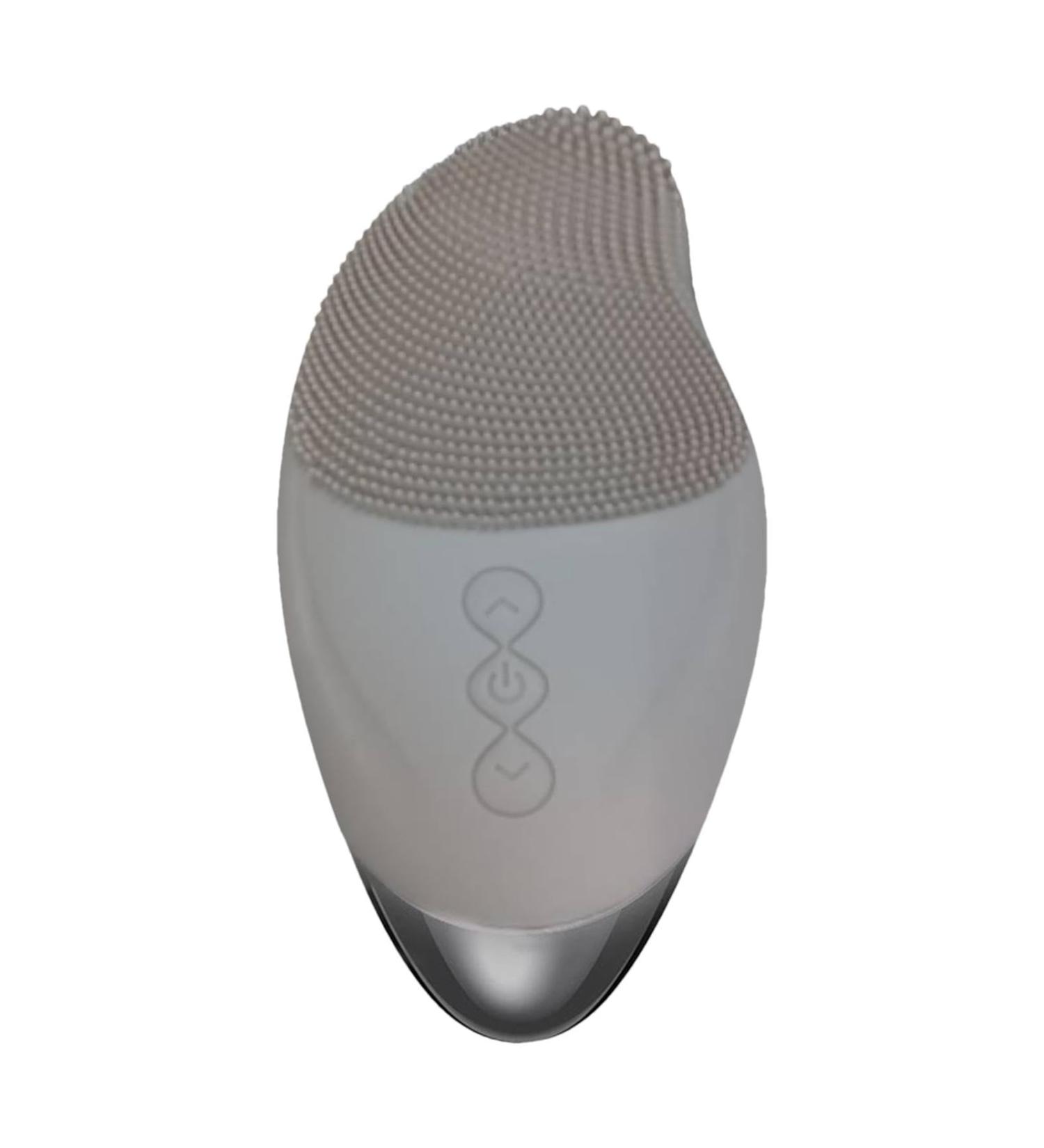Cleansing Facial Brush | Soft Silicone Face Brush | Vibrating Waterproof Rechargeable Simple Skin Care Tools for Enhances Absorption of Facial Skin Care Products Gray (English) - Buy Online on GoSupps.com