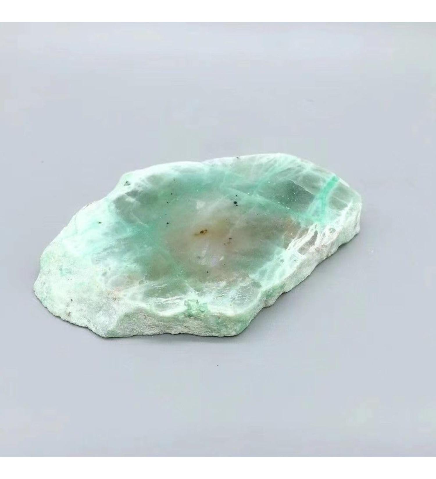 500-600g Natural Green Moonstone Rough Specimen Moonstone Crystal Stone Handicraft Decorate Stones Home Goods - Buy Online on GoSupps.com