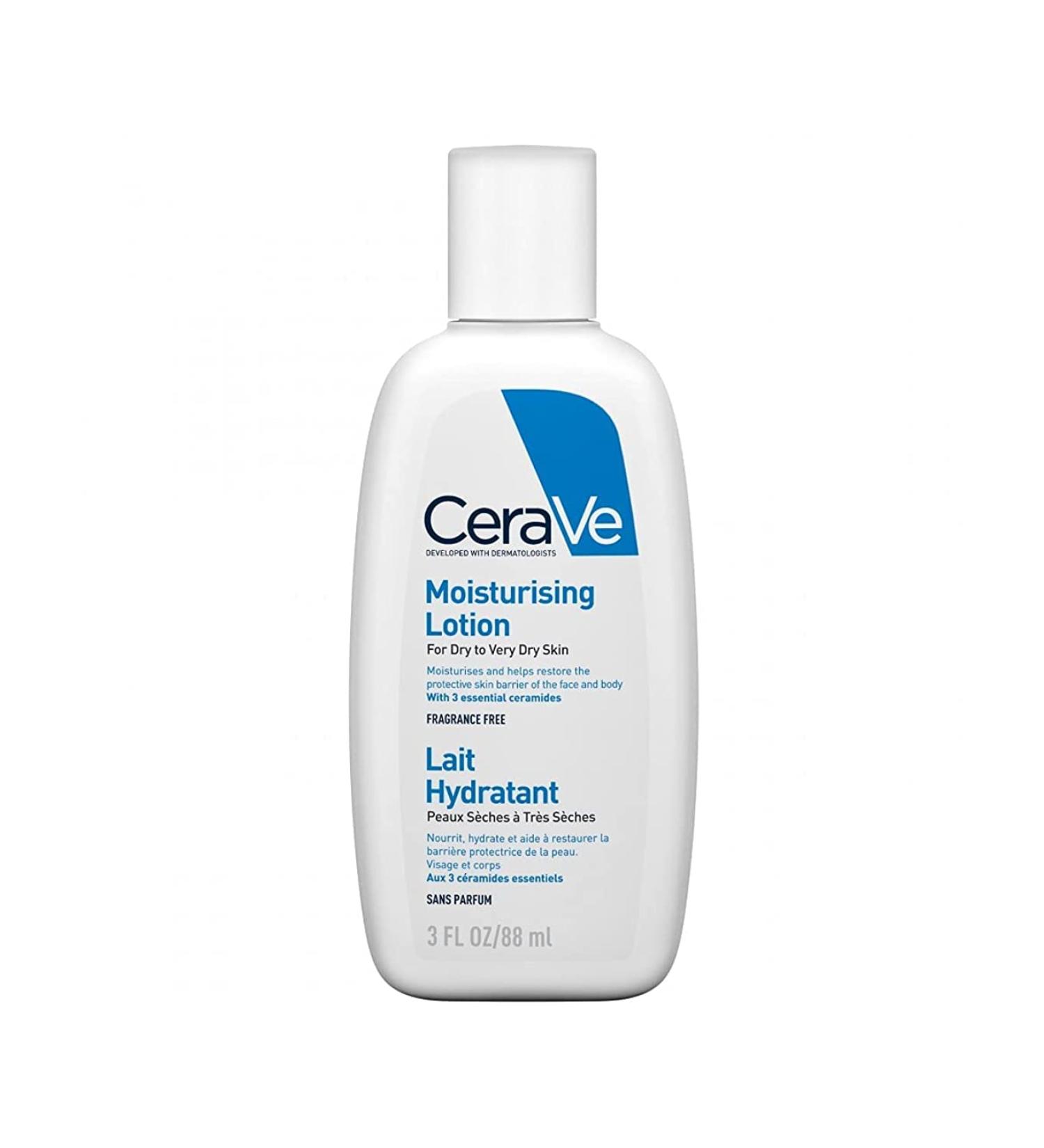 CeraVe Moisturising Lotion 88ml - Hydrating Skincare (Pack of 1) - Buy Online on GoSupps.com