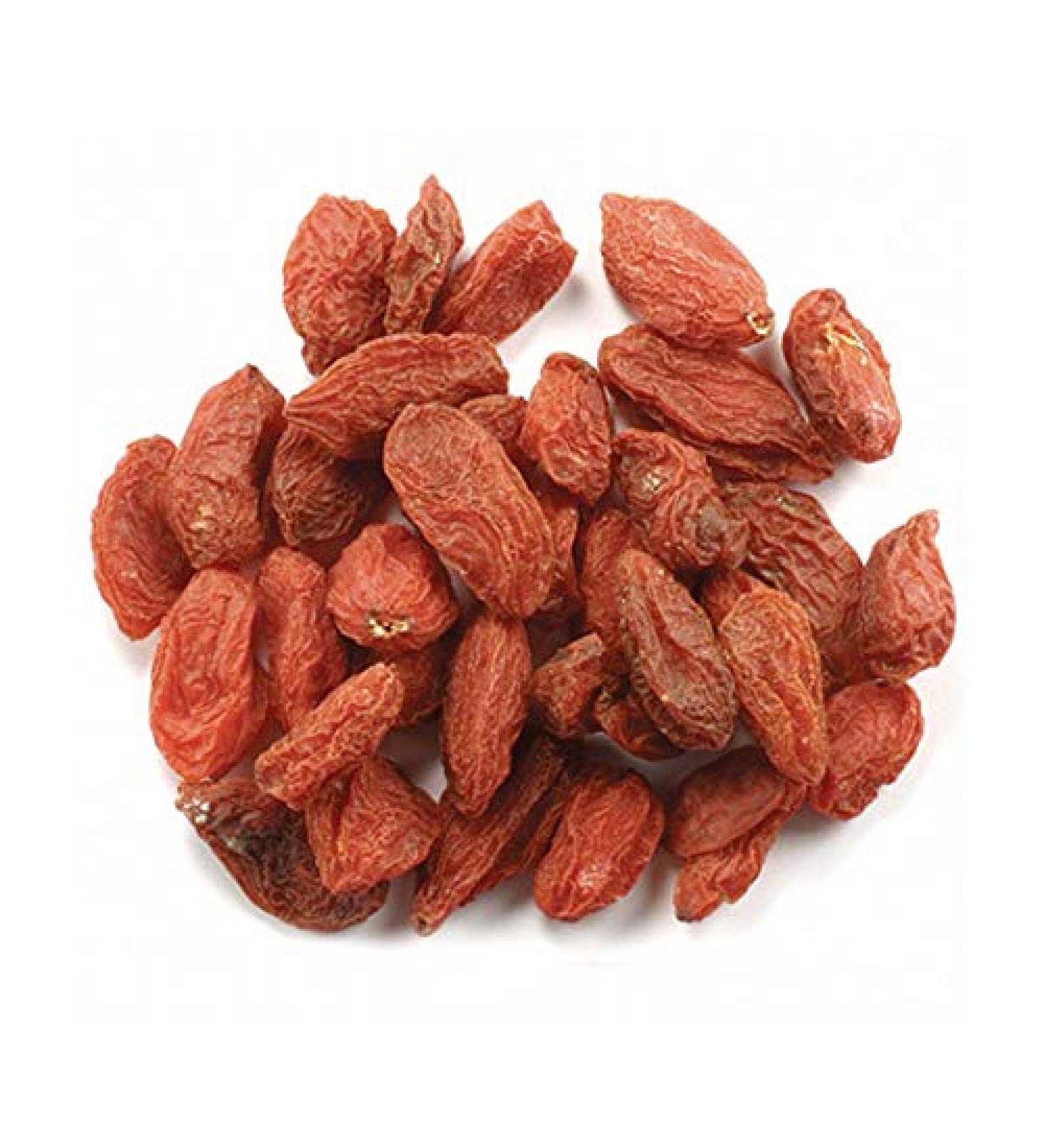 Buy Frontier Natural Products Whole Goji Berries 16 oz - Organic Superfood - Buy Online on GoSupps.com