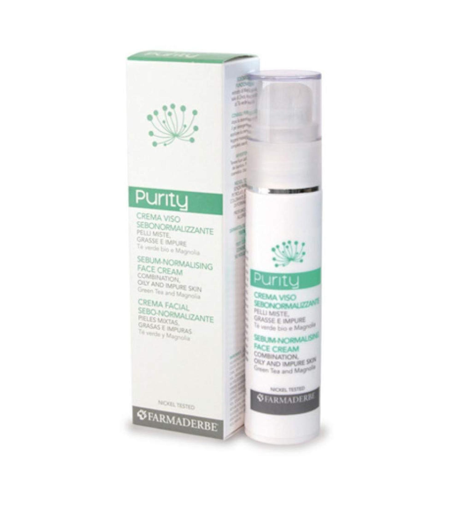 Farmaderbe PURITY SEBUM-NORMALIZING FACE CREAM 50 ML
