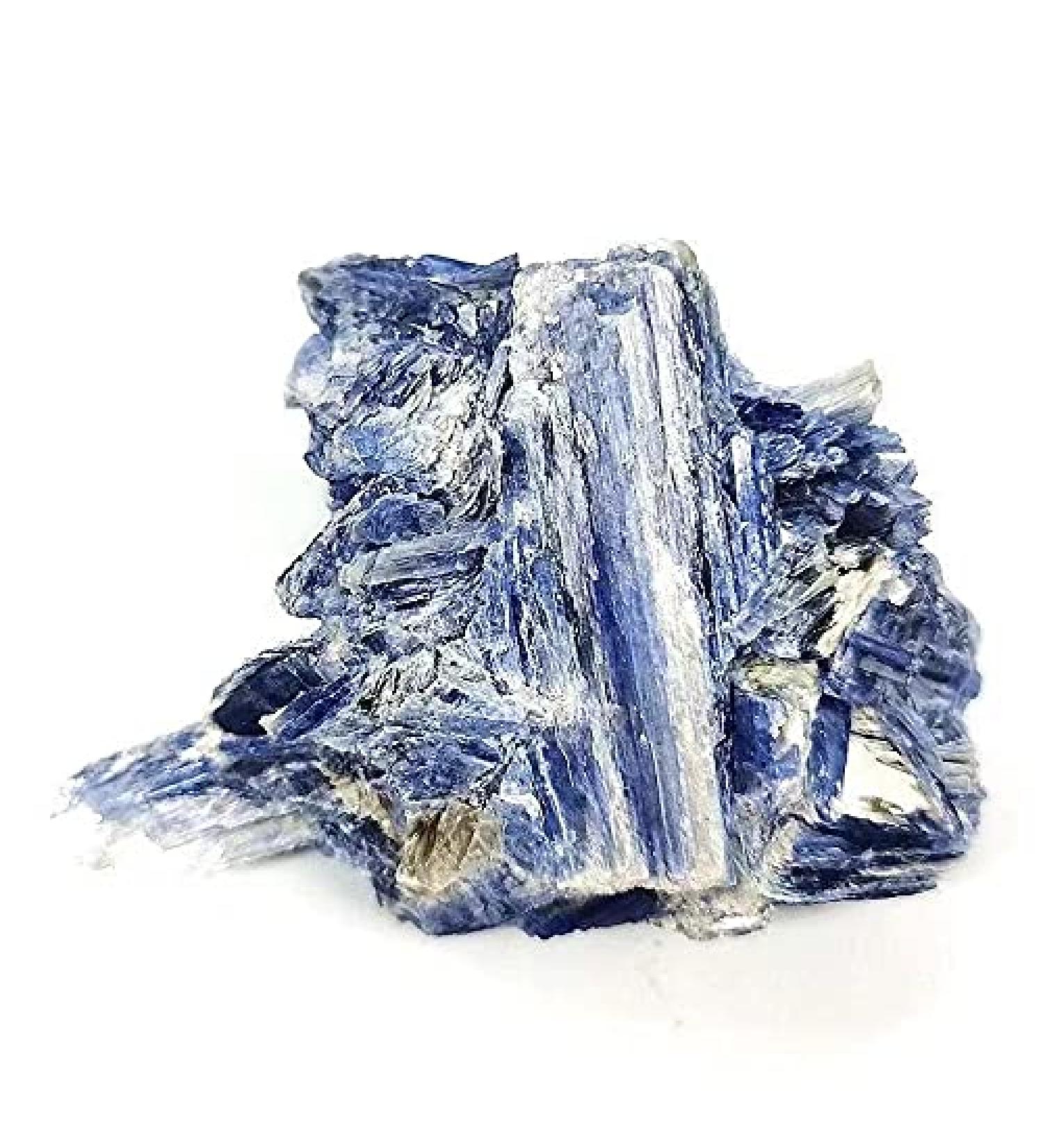 Natural Crystal Rough 1PC 150G-230G Natural Raw Cyanite Quartz Cluster Blue kyanite Rough for Decoration - Buy Online on GoSupps.com