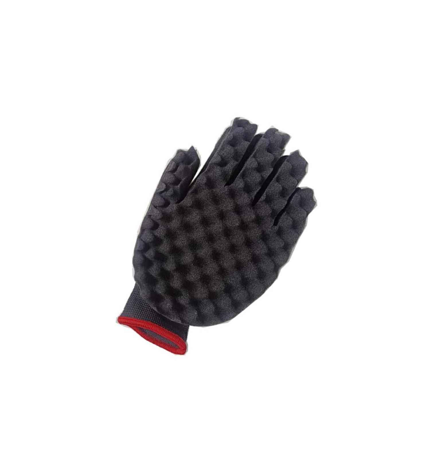 dijiusidy Curly Hair Barber Gloves Sponge Waves Twists Dreads Portable Home Dorm Hairdressing Twisting for Artists Beginner - Buy Online on GoSupps.com