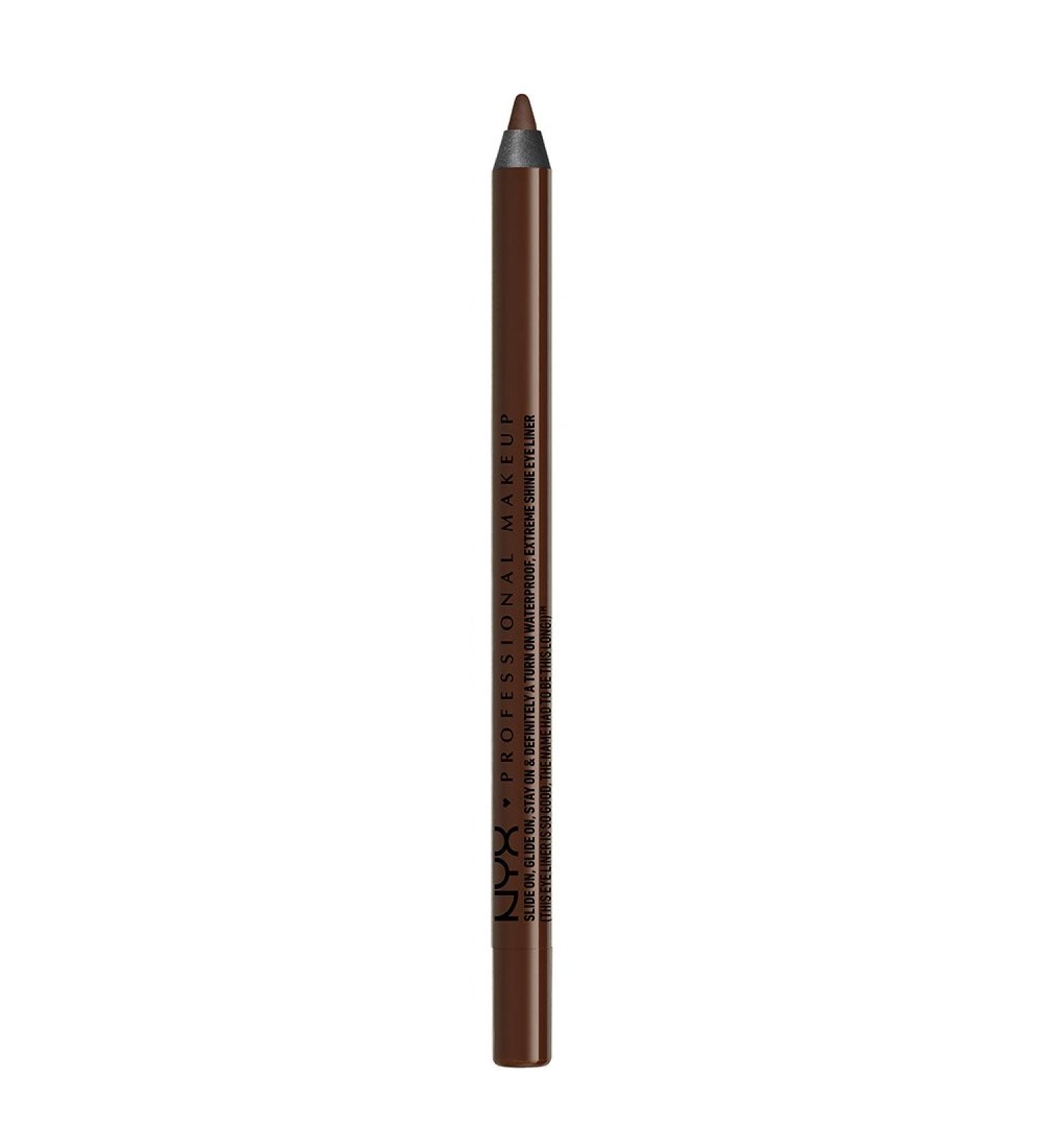 NYX Slide On Waterproof Eyeliner Pencil in Brown Perfection - 1 Count - Buy Online on GoSupps.com