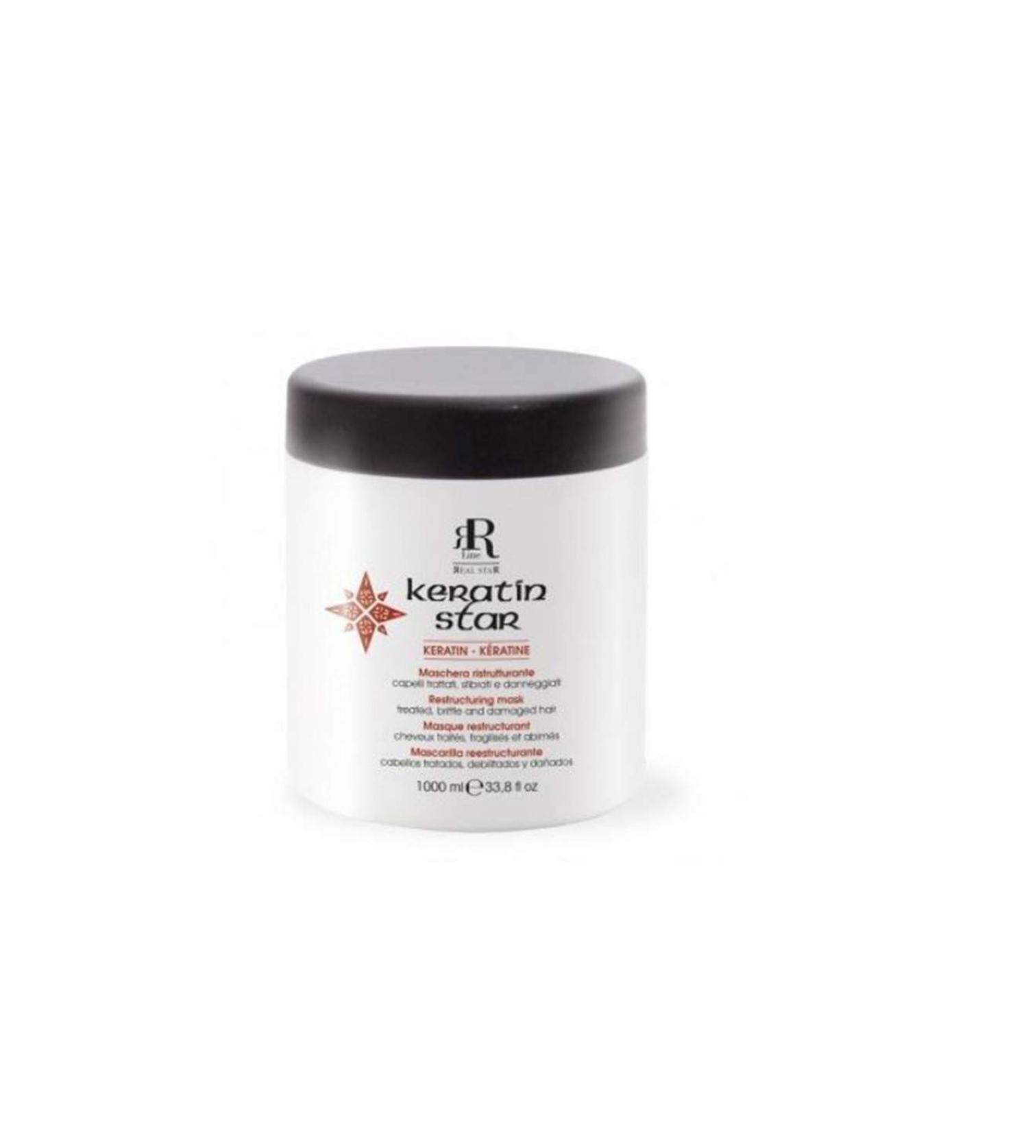 Care Mask Keratin Star - 1000 ml - RR Real Star