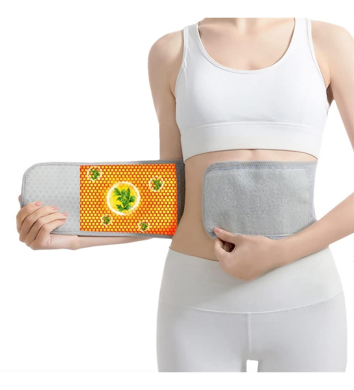 Adjustable Lumbar Vertebrae Decorative Belt - Moxa Fever Waist Protection & Physiotherapy | Gray Size M - Buy Online on GoSupps.com