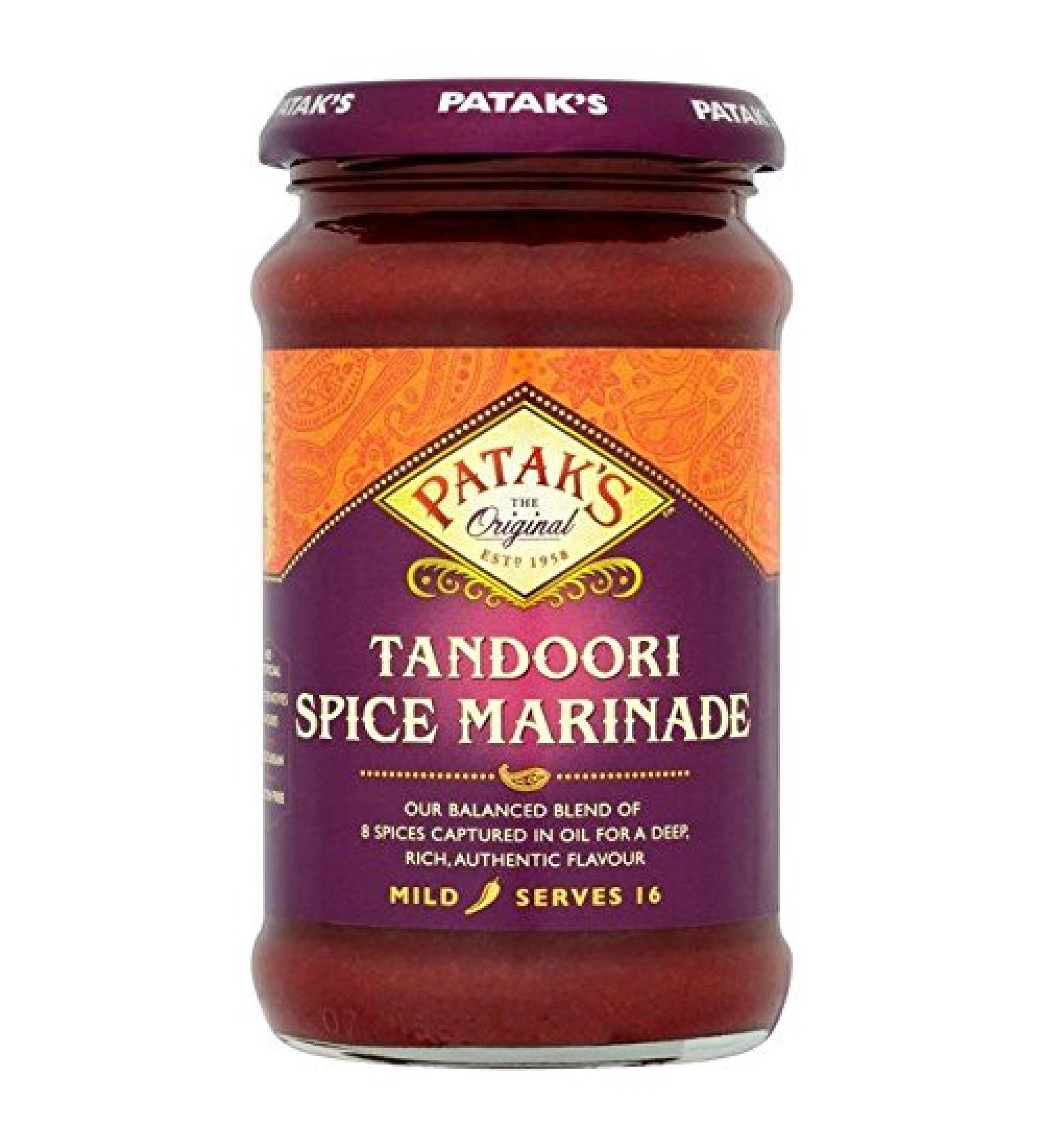 Patak's 2 x Tandoori Spice Marinade 312 g Drops