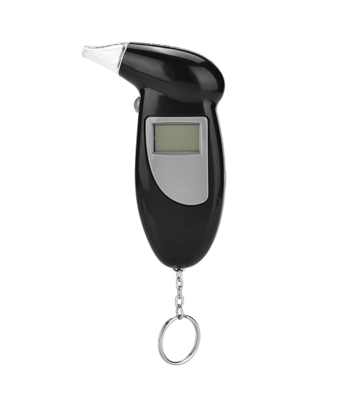Portable Breathalyzer Keychain | LCD Screen Alcohol Tester for Personal & Professional Use - Buy Online on GoSupps.com