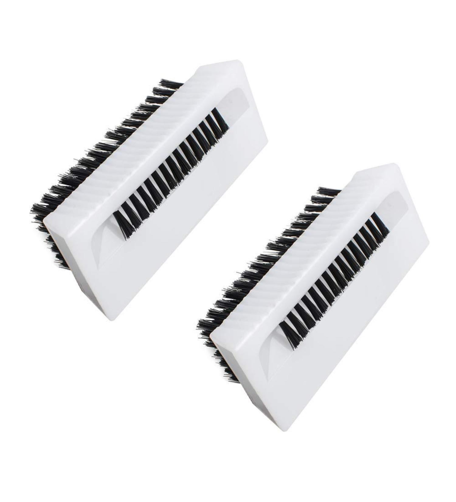 Surgical Scrub Brush and Nail Cleaner Set - Non-Disposable Sterile Hand Scrubber for Double-Sided Cleaning (White, 2 Pack) - Buy Online on GoSupps.com