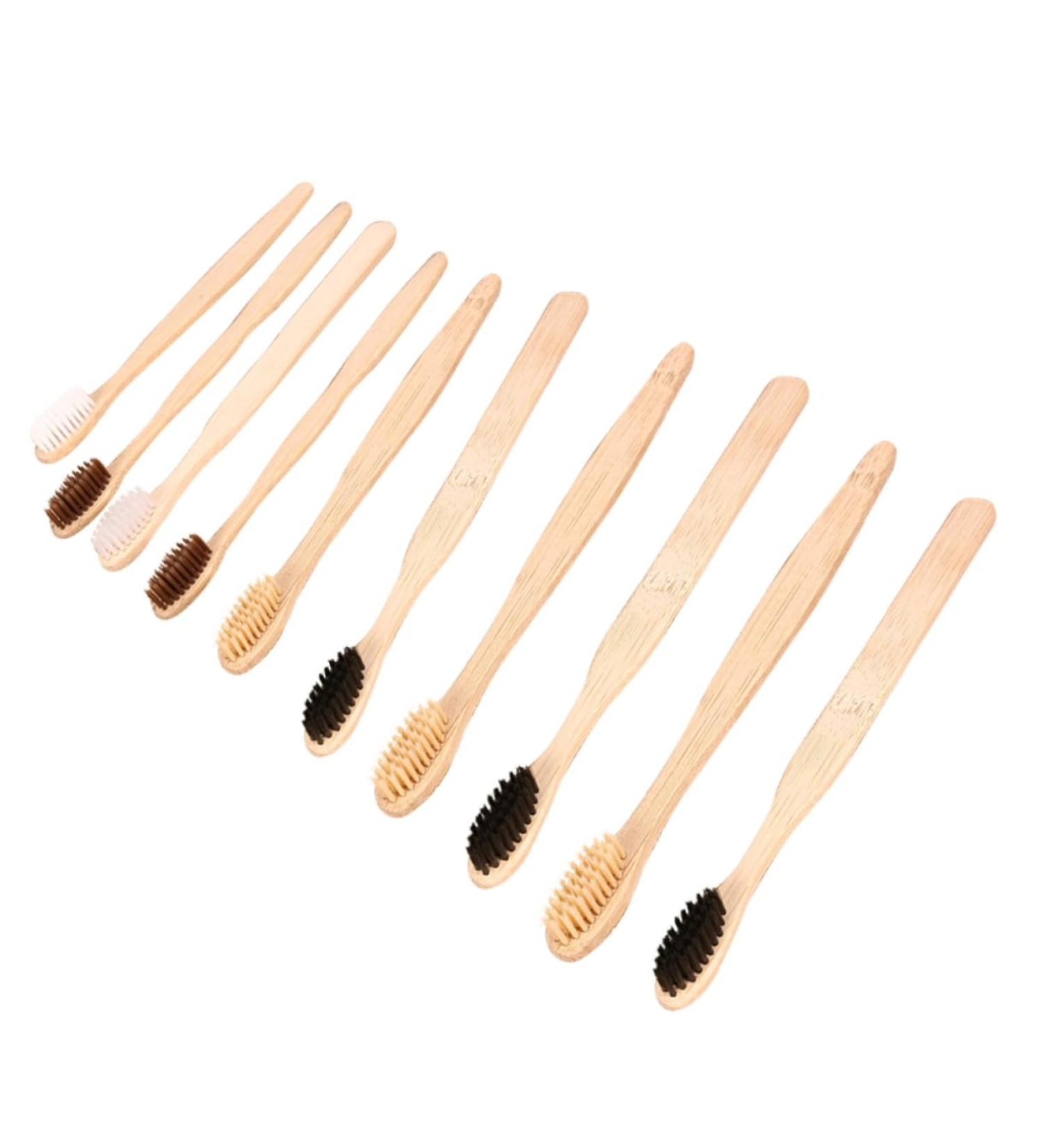 Eco-Friendly Soesfoufu Travel Toothbrush Set | Biodegradable Bamboo Toothbrush Kit for Ultimate Tooth Hygiene | International Shipping - Buy Online on GoSupps.com