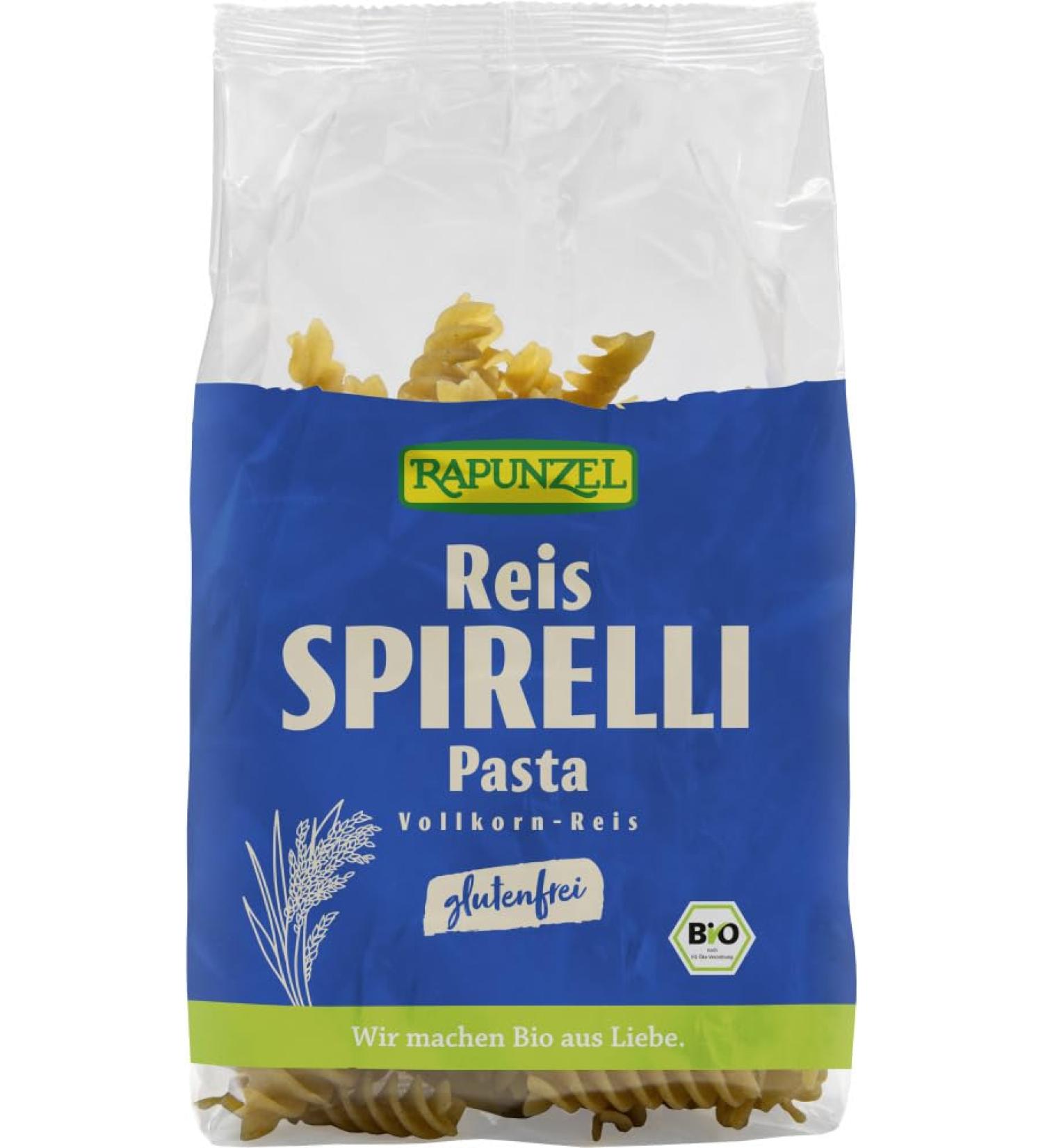 Rapunzel Naturkost AG Rapunzel Organic rice spirelli grain specialty from whole wheatR 6 x 250 gr